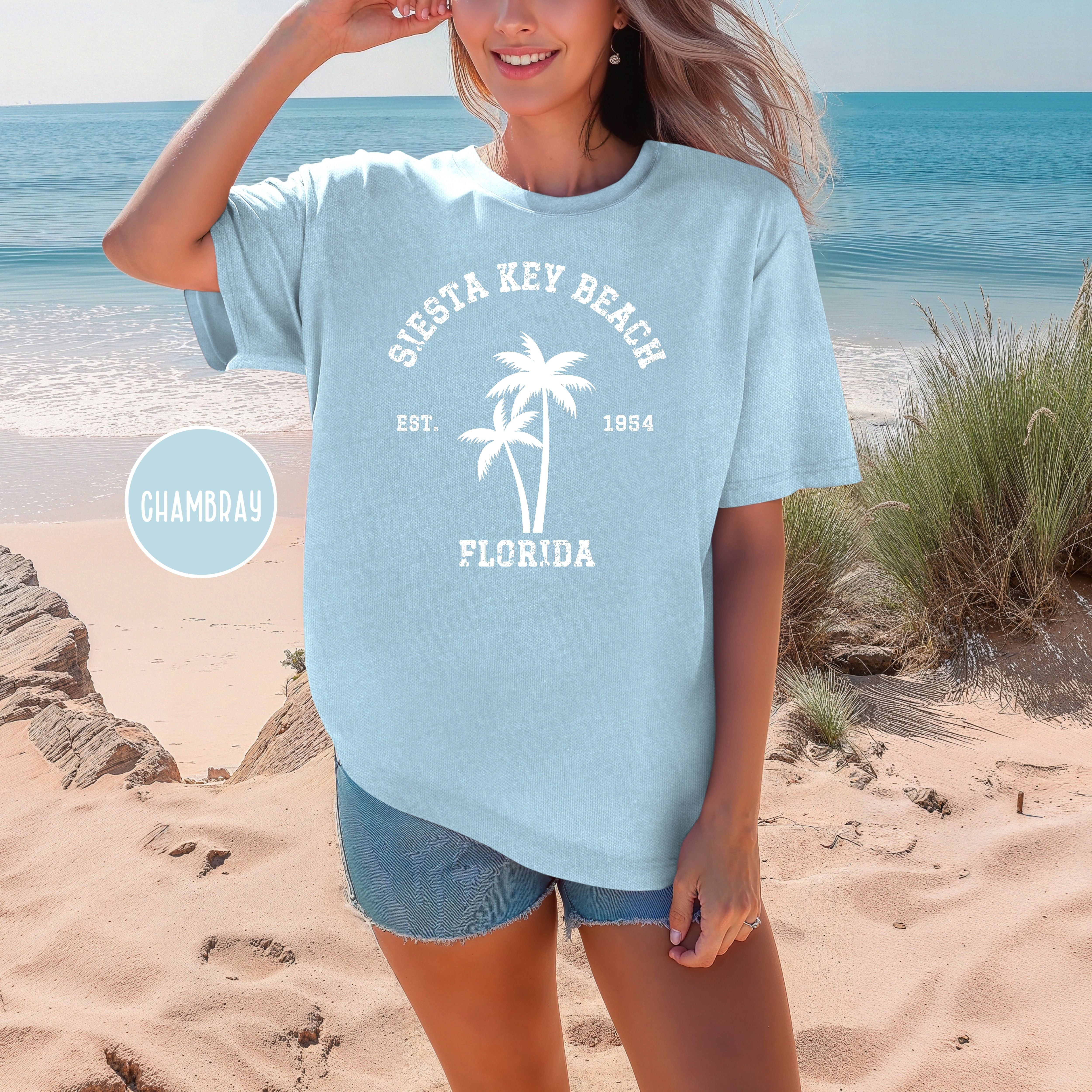 Siesta Key Beach Florida Comfort Colors® Tee