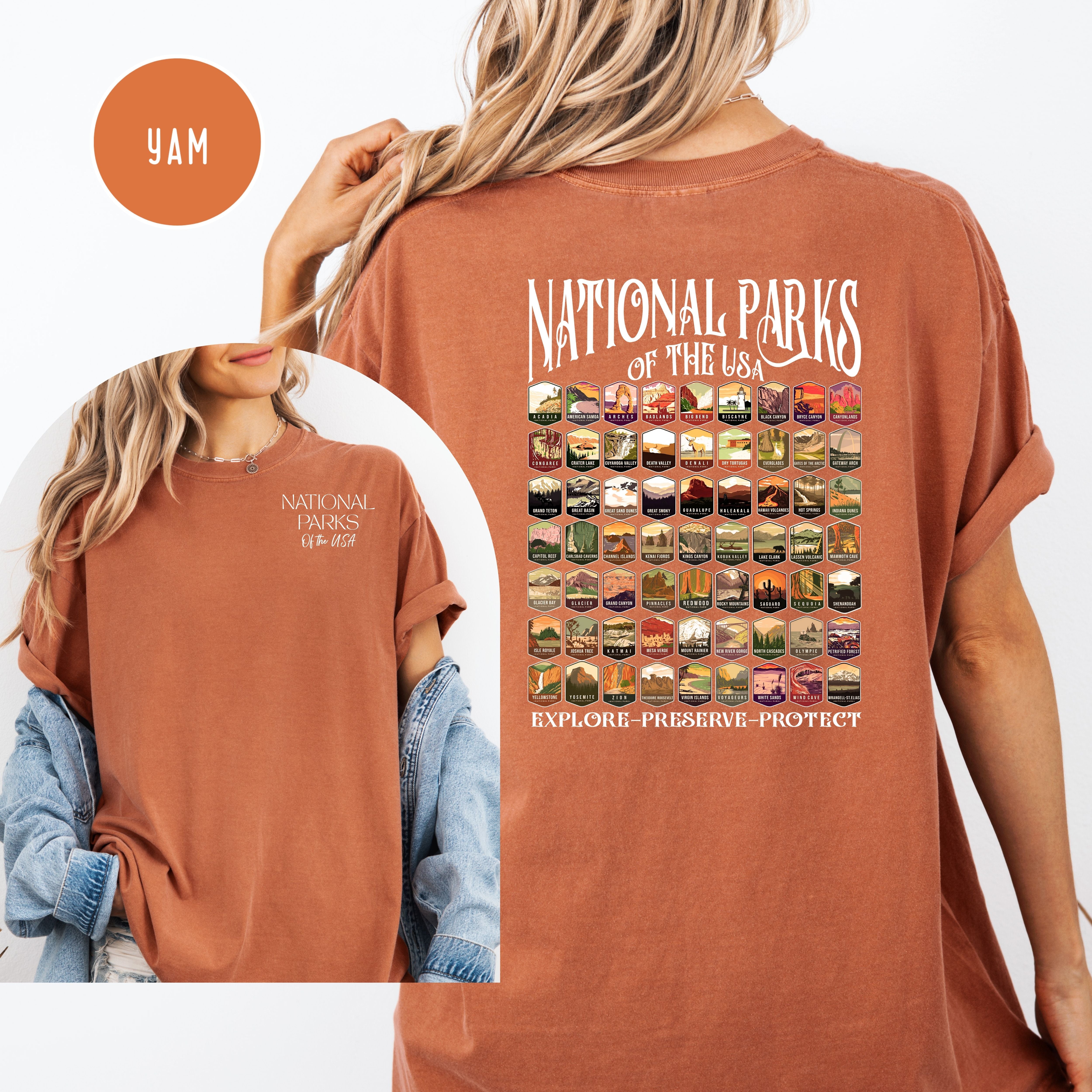 National Parks of USA Comfort Colors® Tee