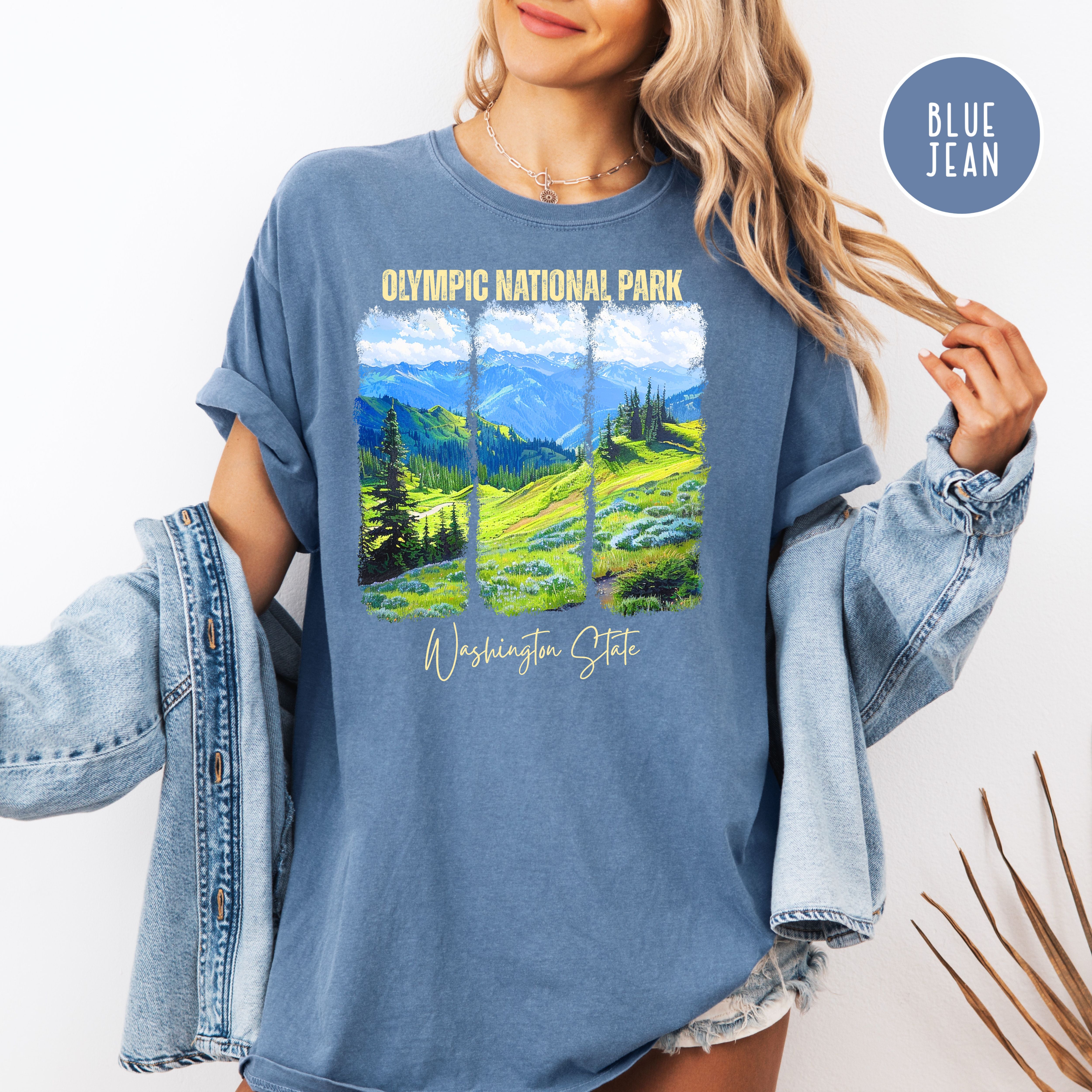 Olympic National Park Comfort Colors Unisex Tee