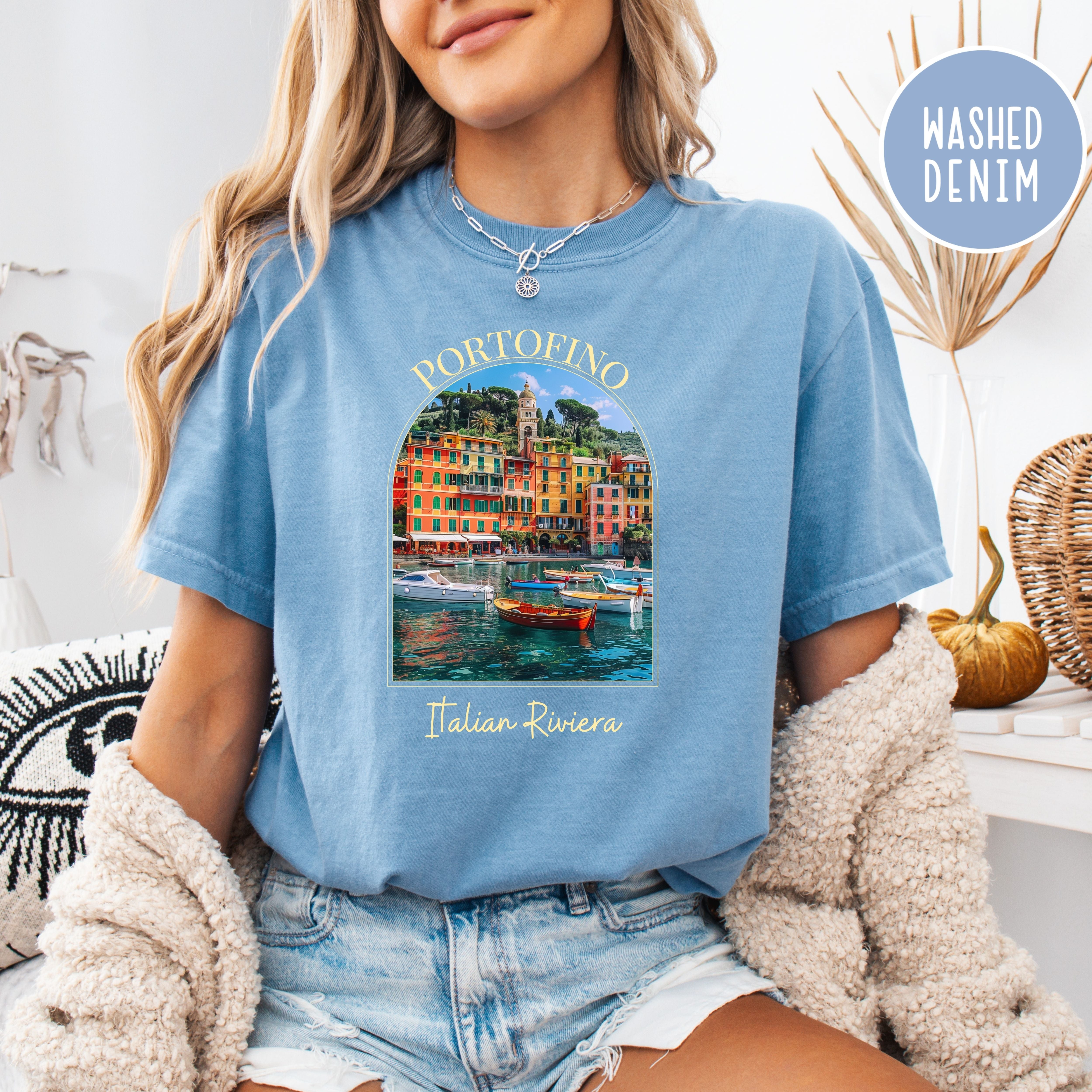 Portofino Italian Riviera Comfort Colors® Tee