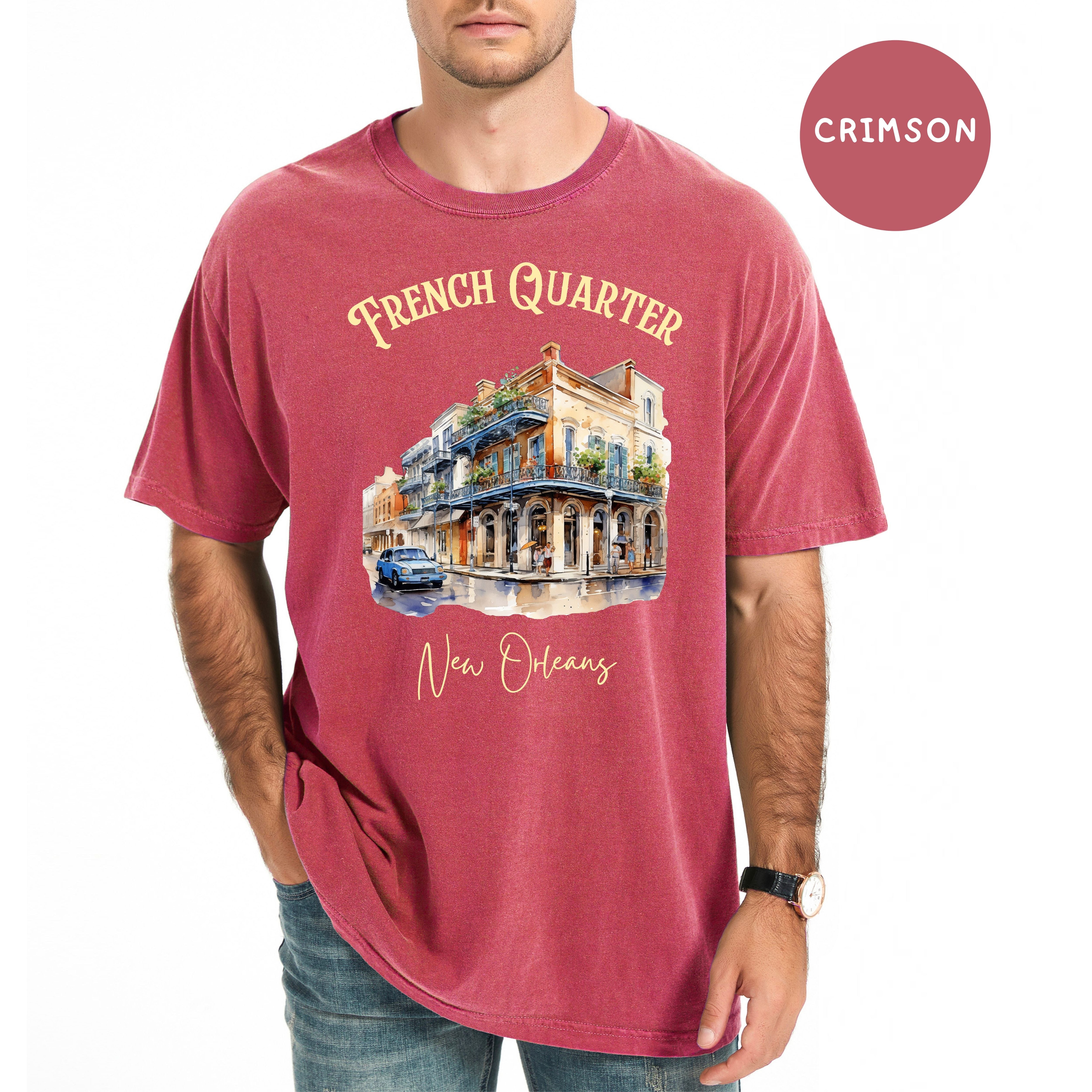 French Quarter New Orleans Comfort Colors® Tee
