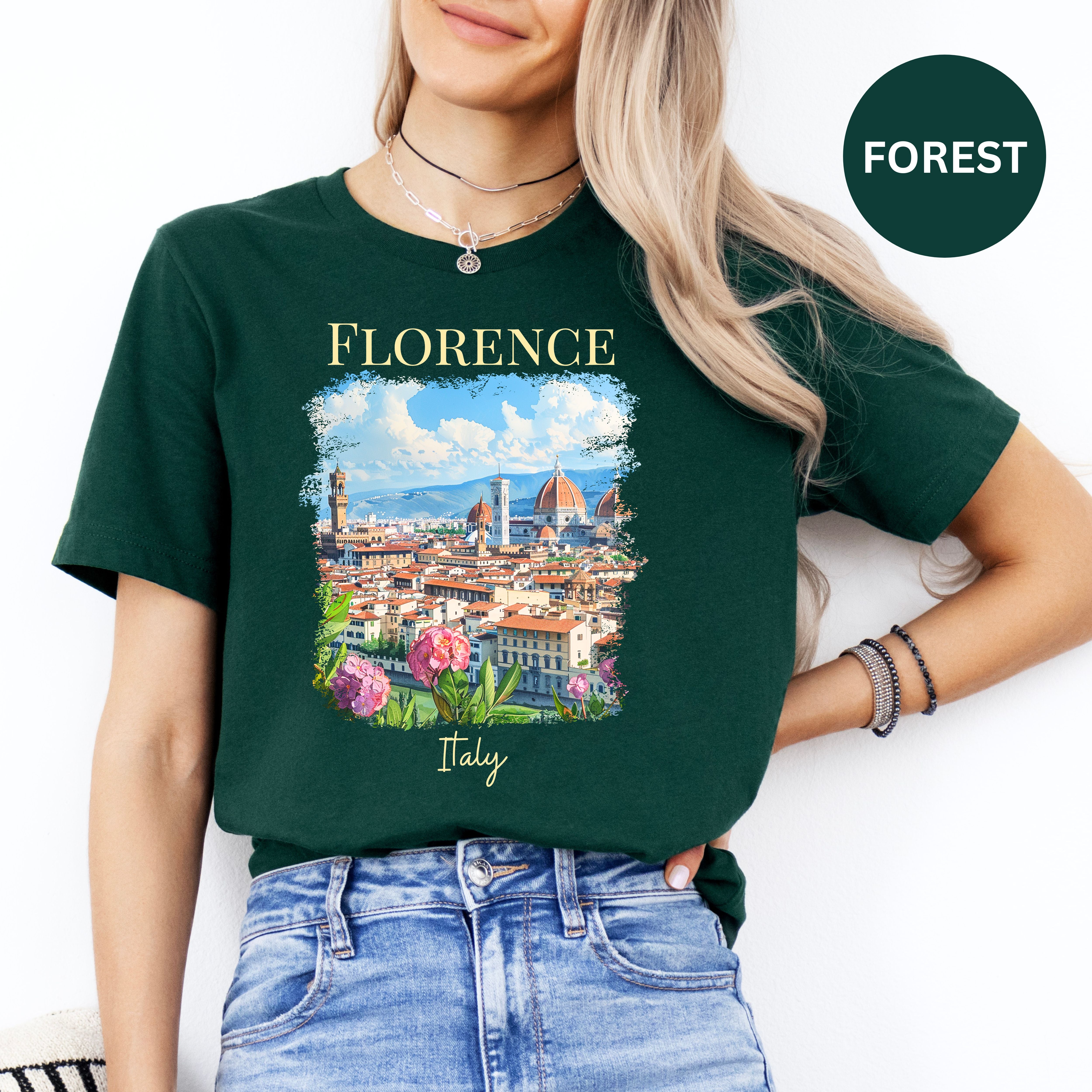 Florence Italy Bella Canvas Tee