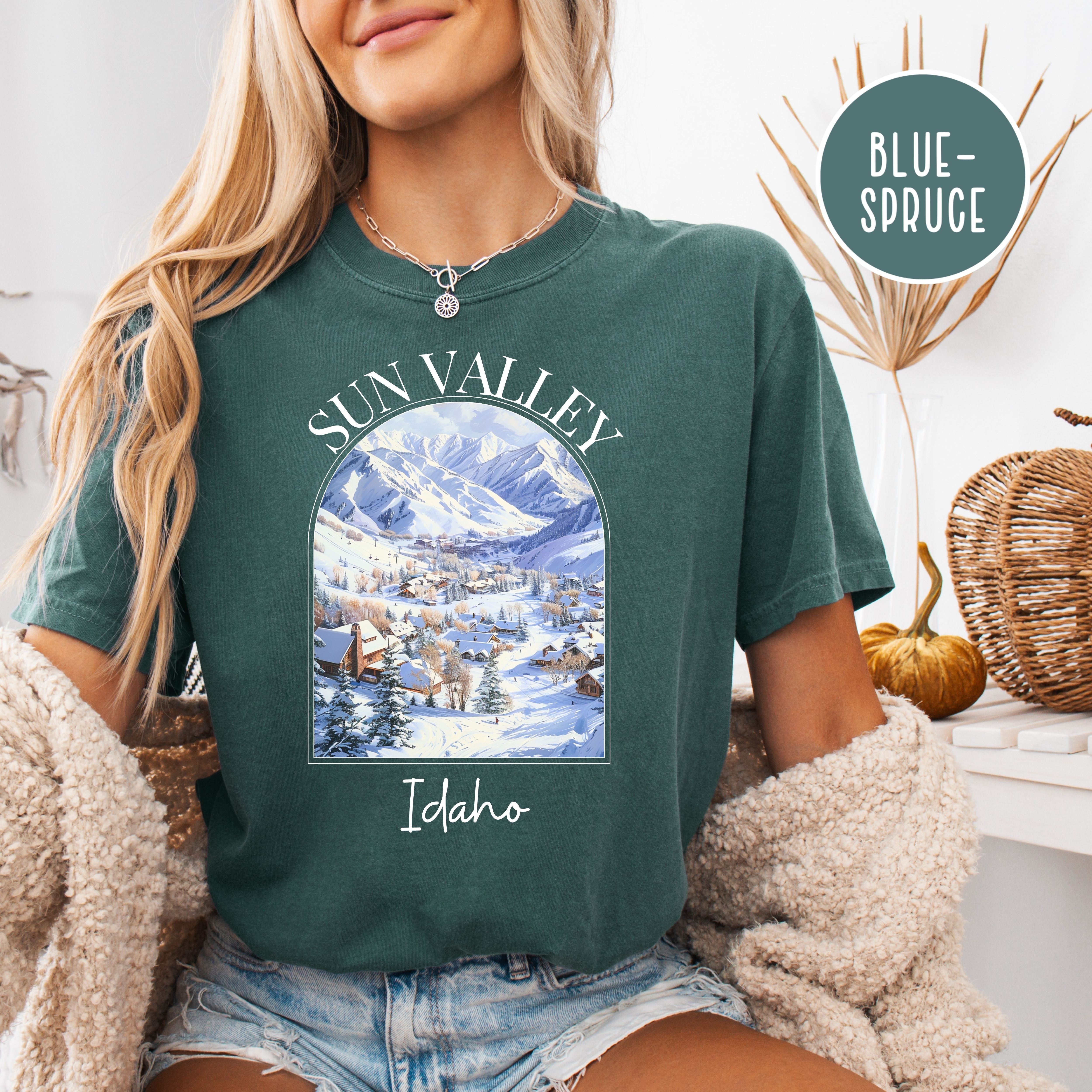 Sun Valley Idaho Comfort Colors® Tee