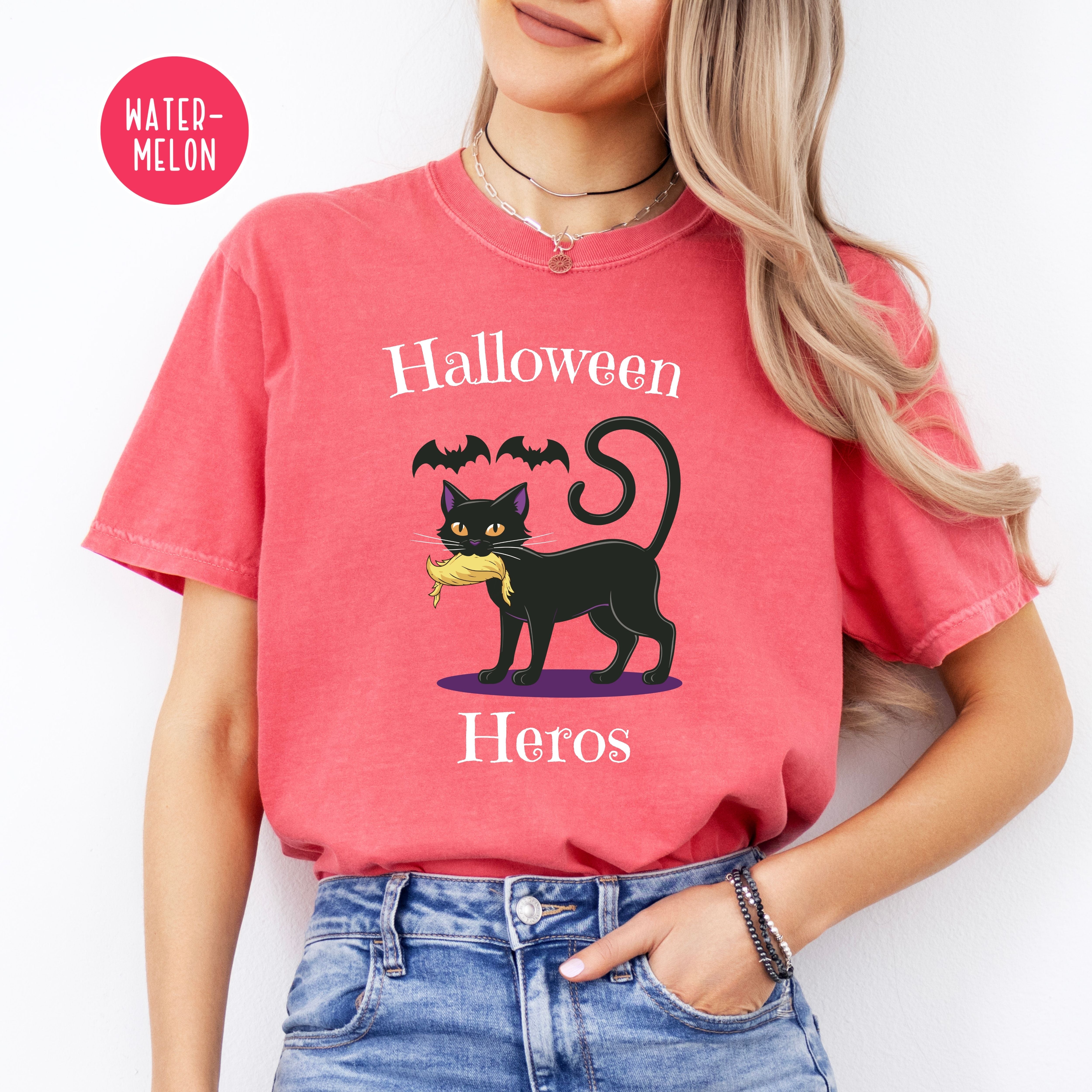 Cat Ladies for Kamala Harris Funny Halloween Comfort Colors® Tee