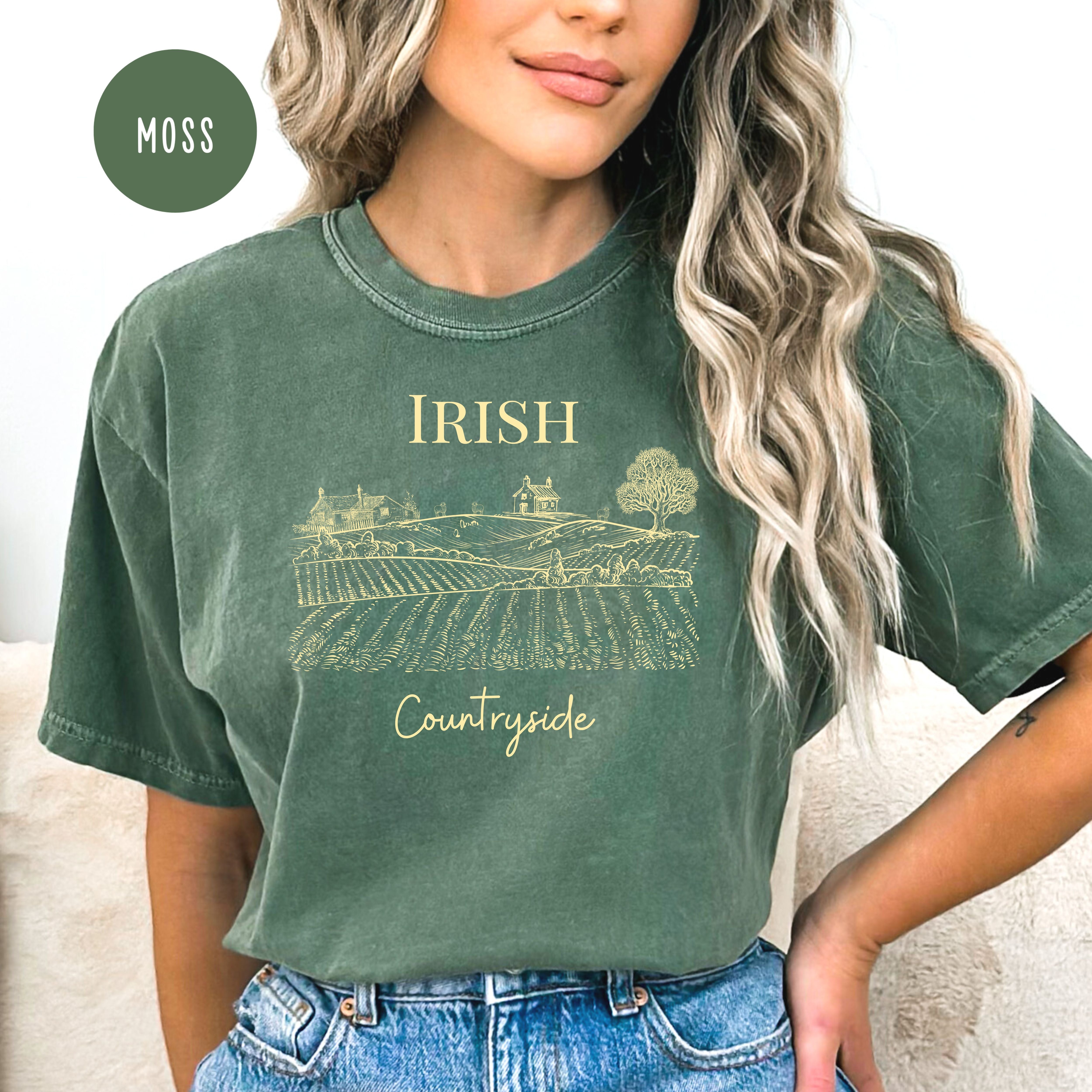 Irish Countryside Comfort Colors® Ireland Tee