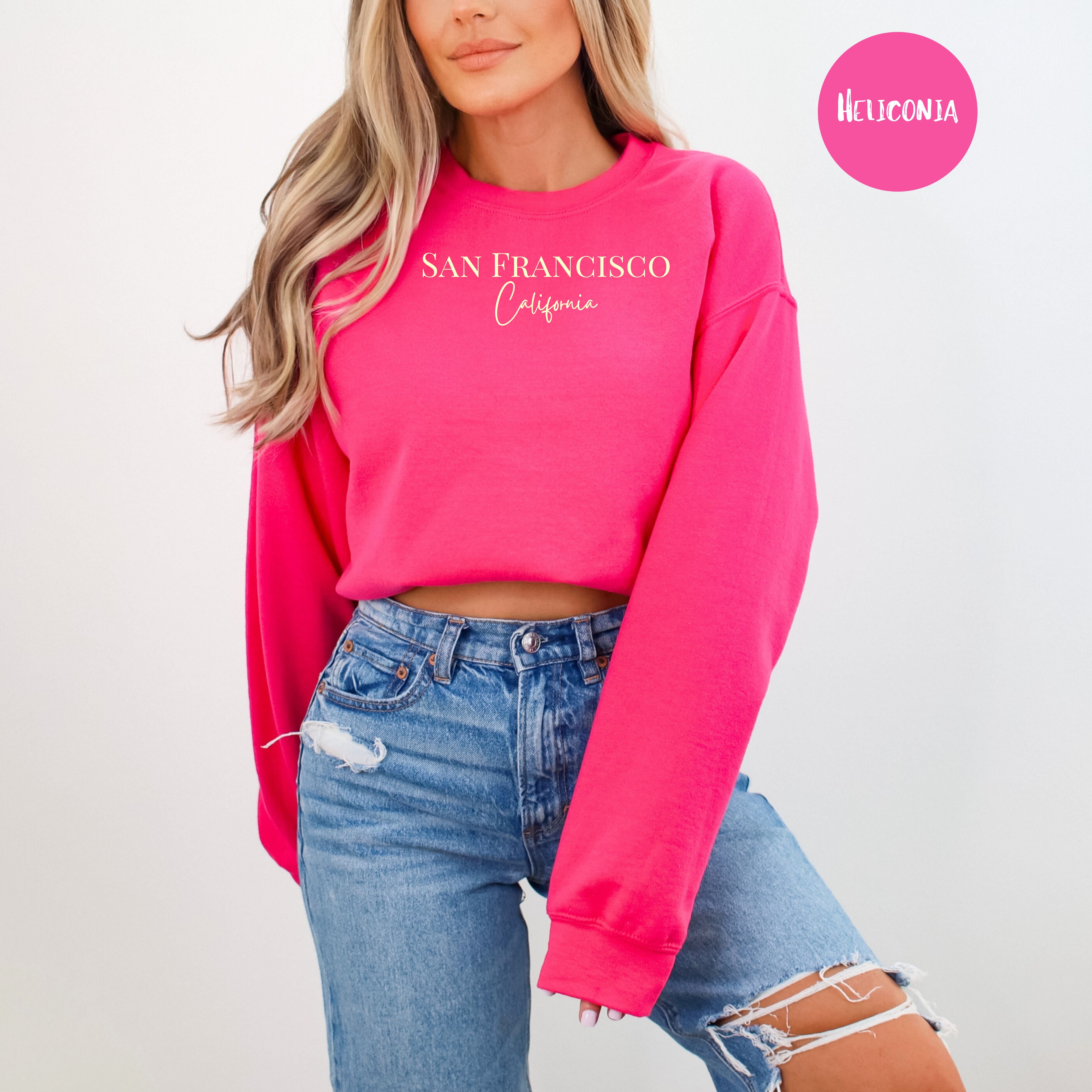 San Francisco Minimalist Style Sweatshirt