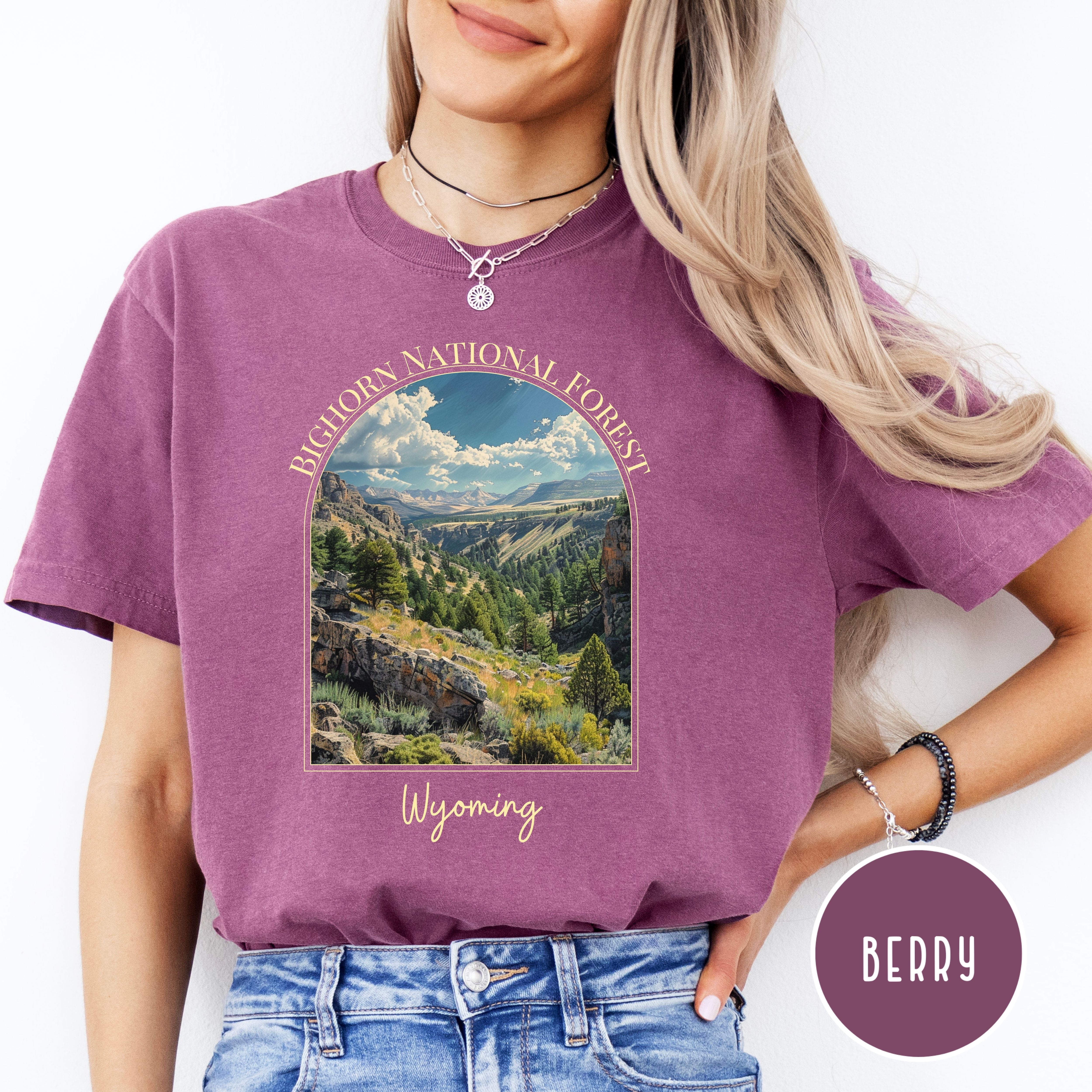 Bighorn National Forest Wyoming Comfort Colors® Tee