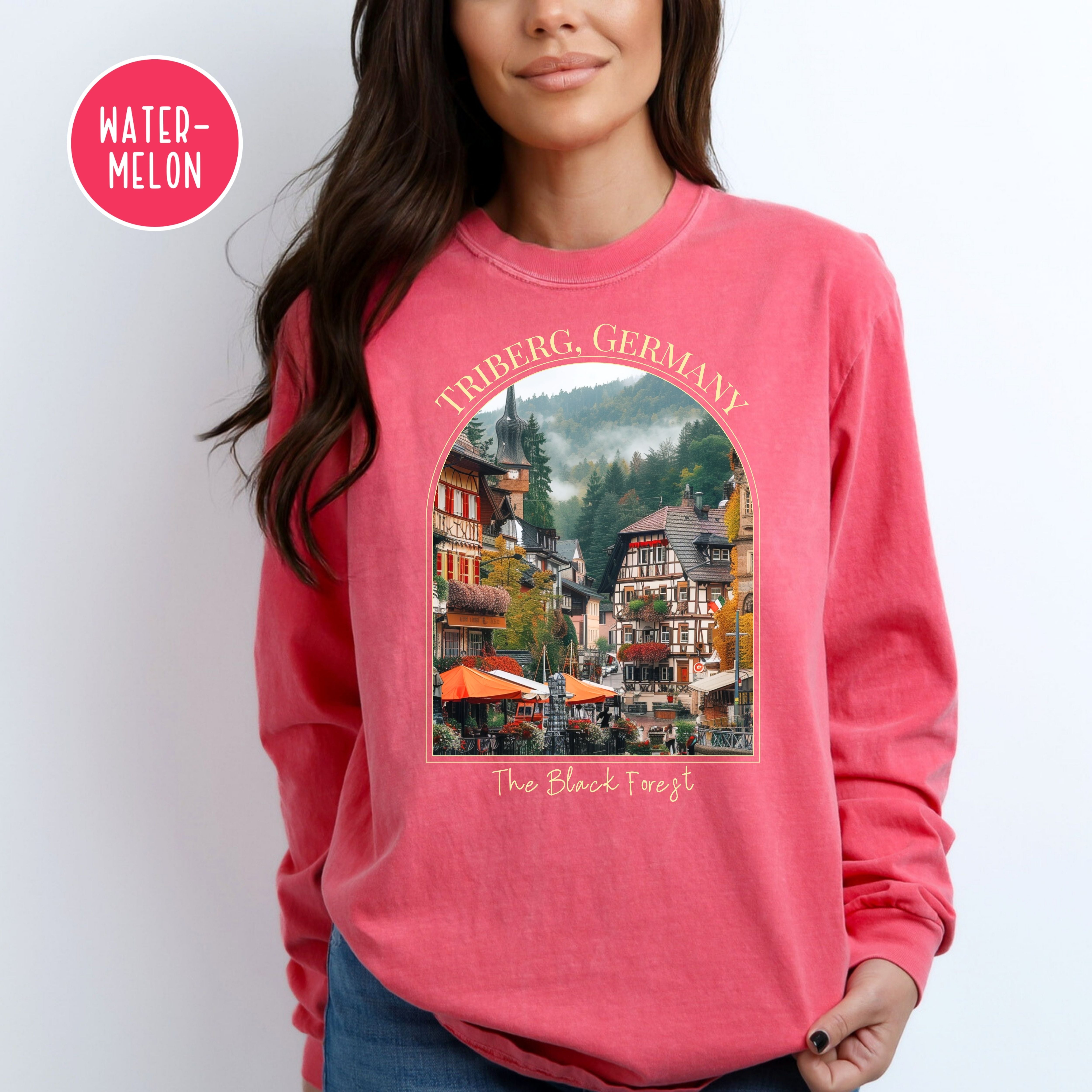 Triberg Germany Black Forest Comfort Colors® Long Sleeve Tee