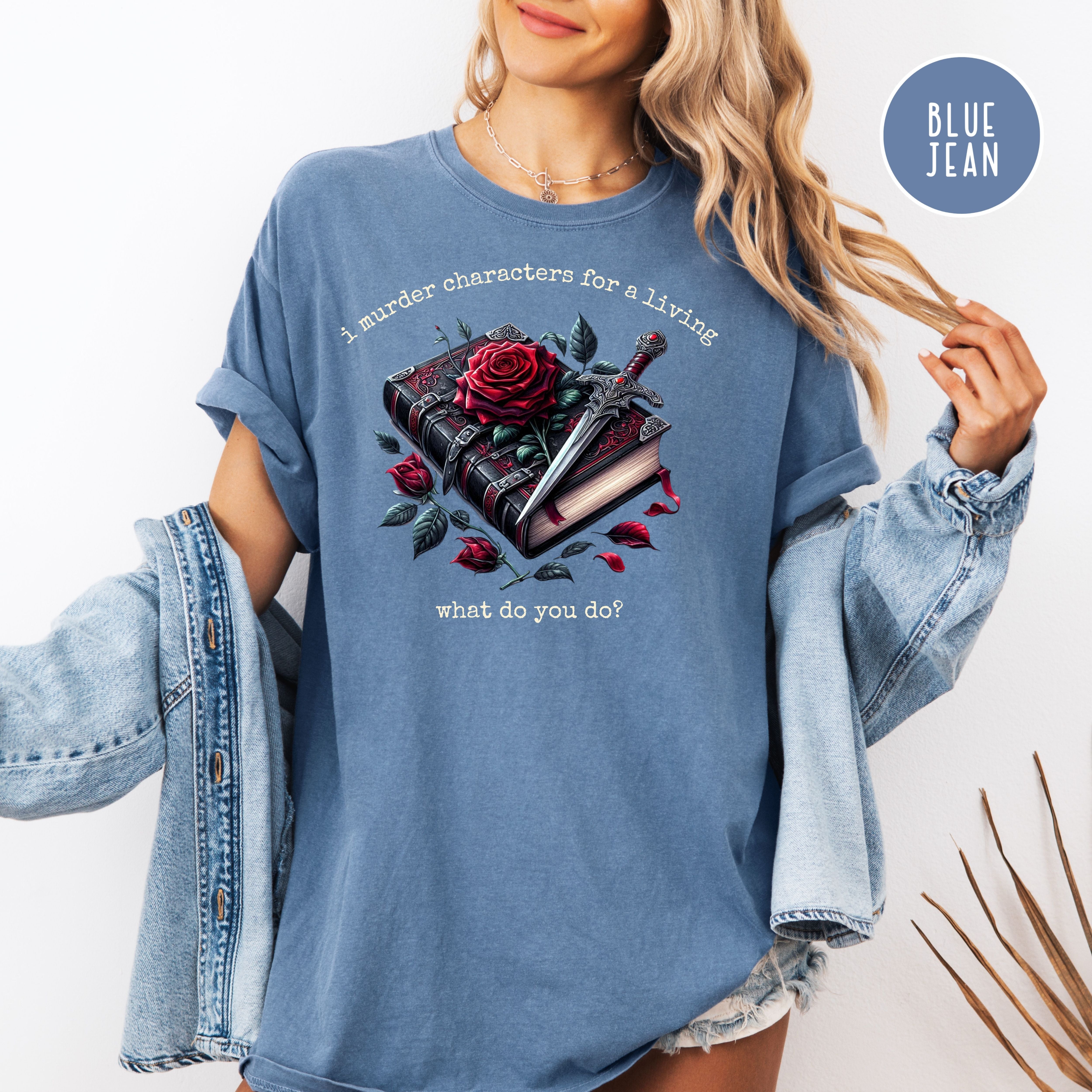 Murder Mystery Writer Comfort Colors Gift Tee