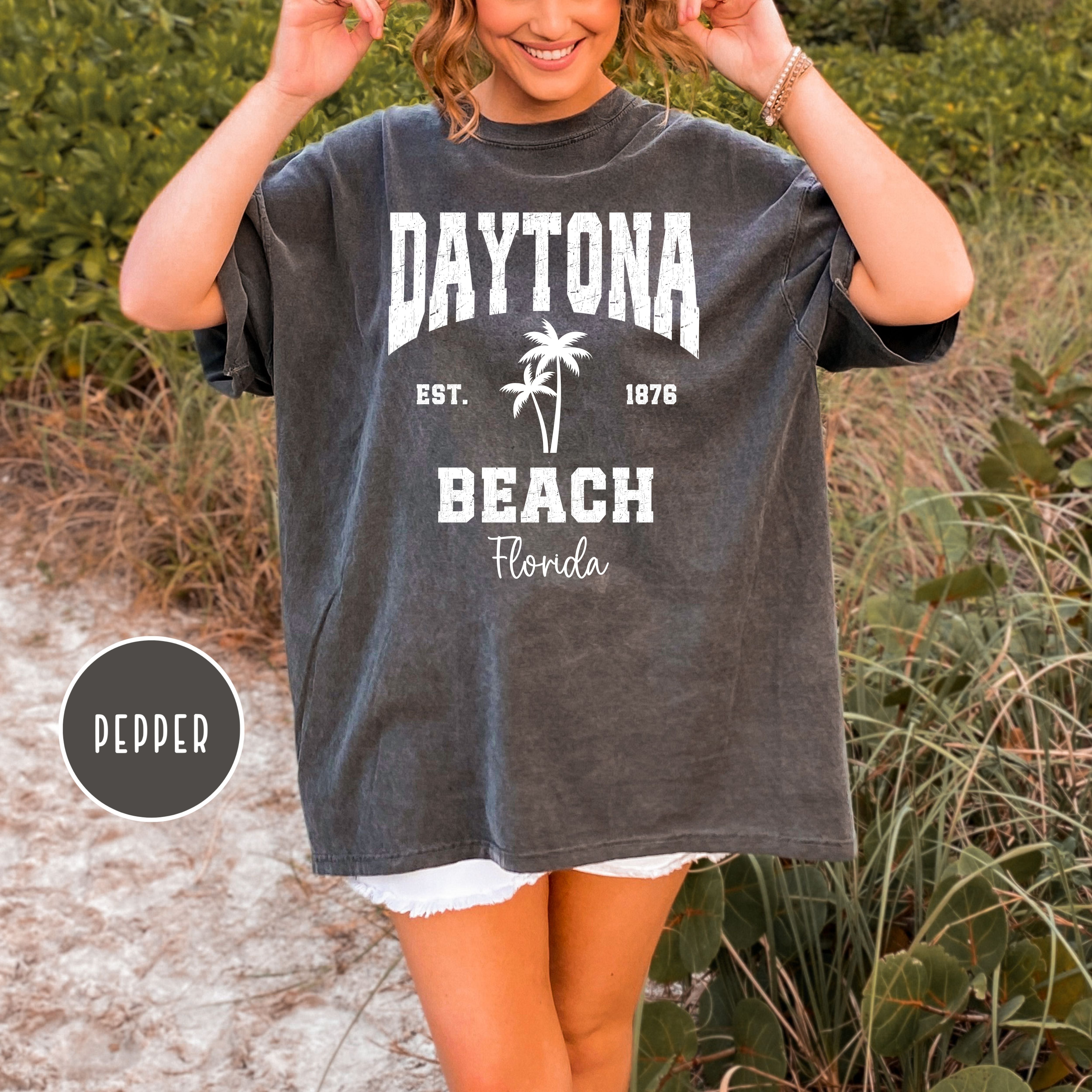 Daytona Beach Florida Grunge Shirt, Daytona Beach Comfort Colors® Tee