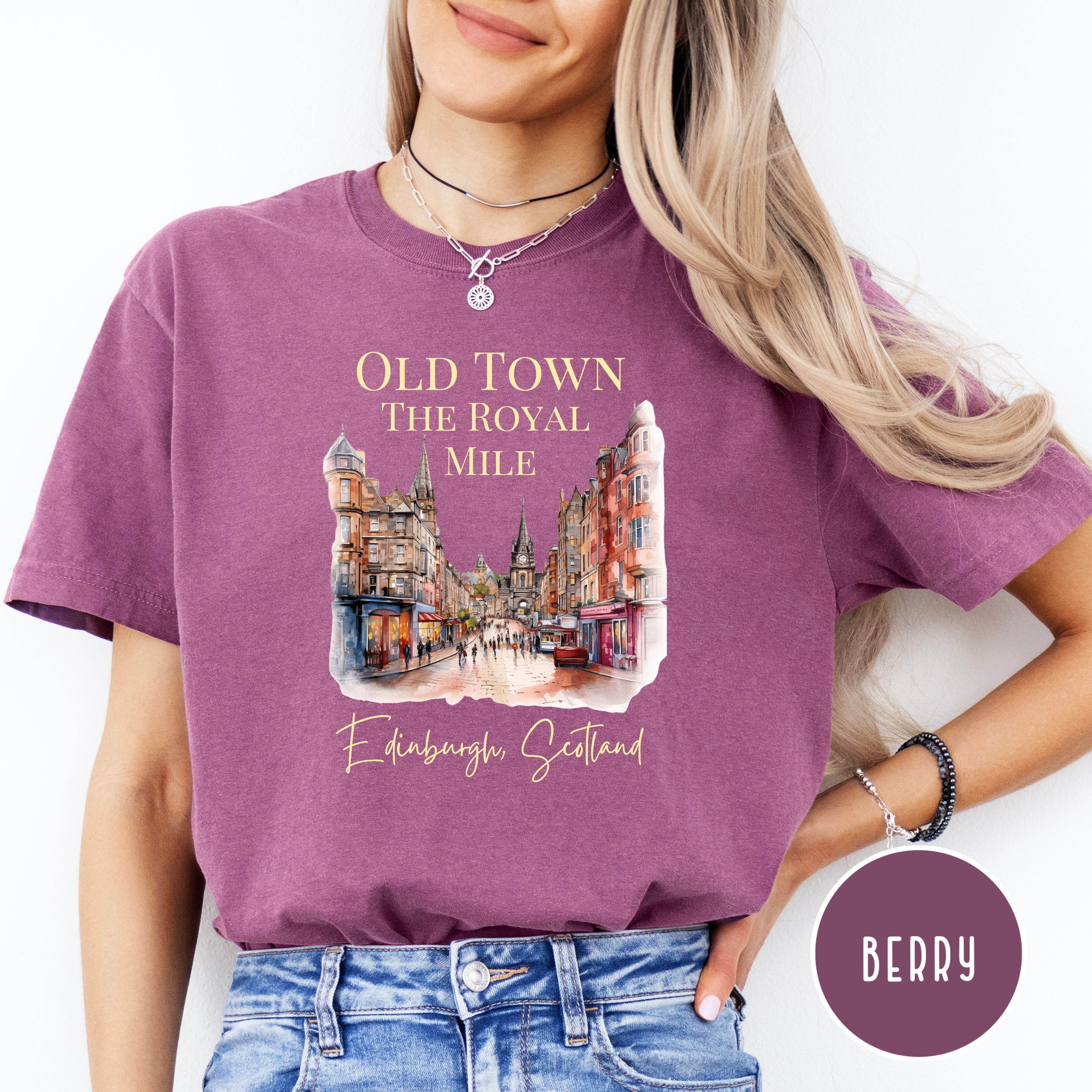 Edinburgh Scotland Comfort Colors® Tee