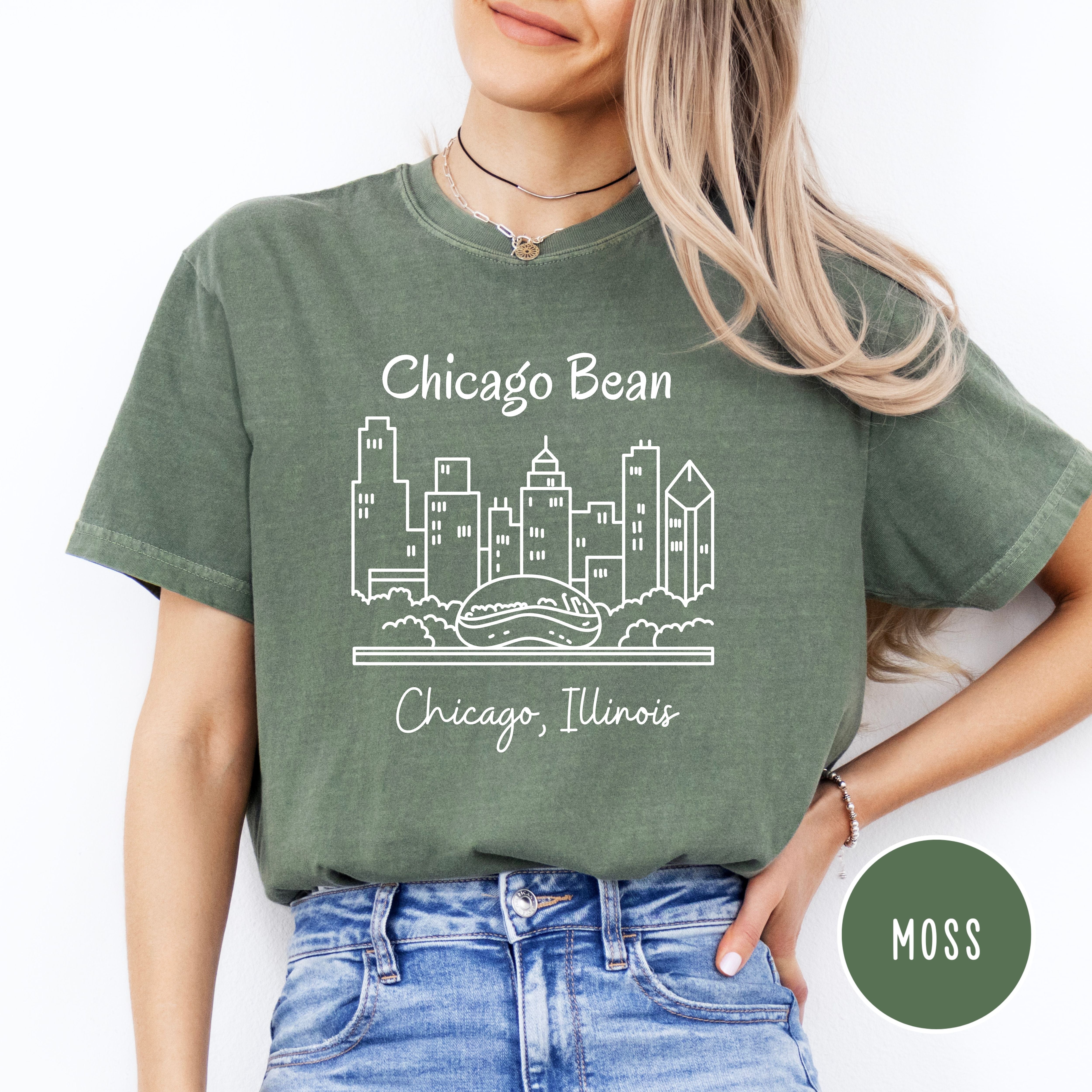 The Chicago Bean Comfort Colors® Tee