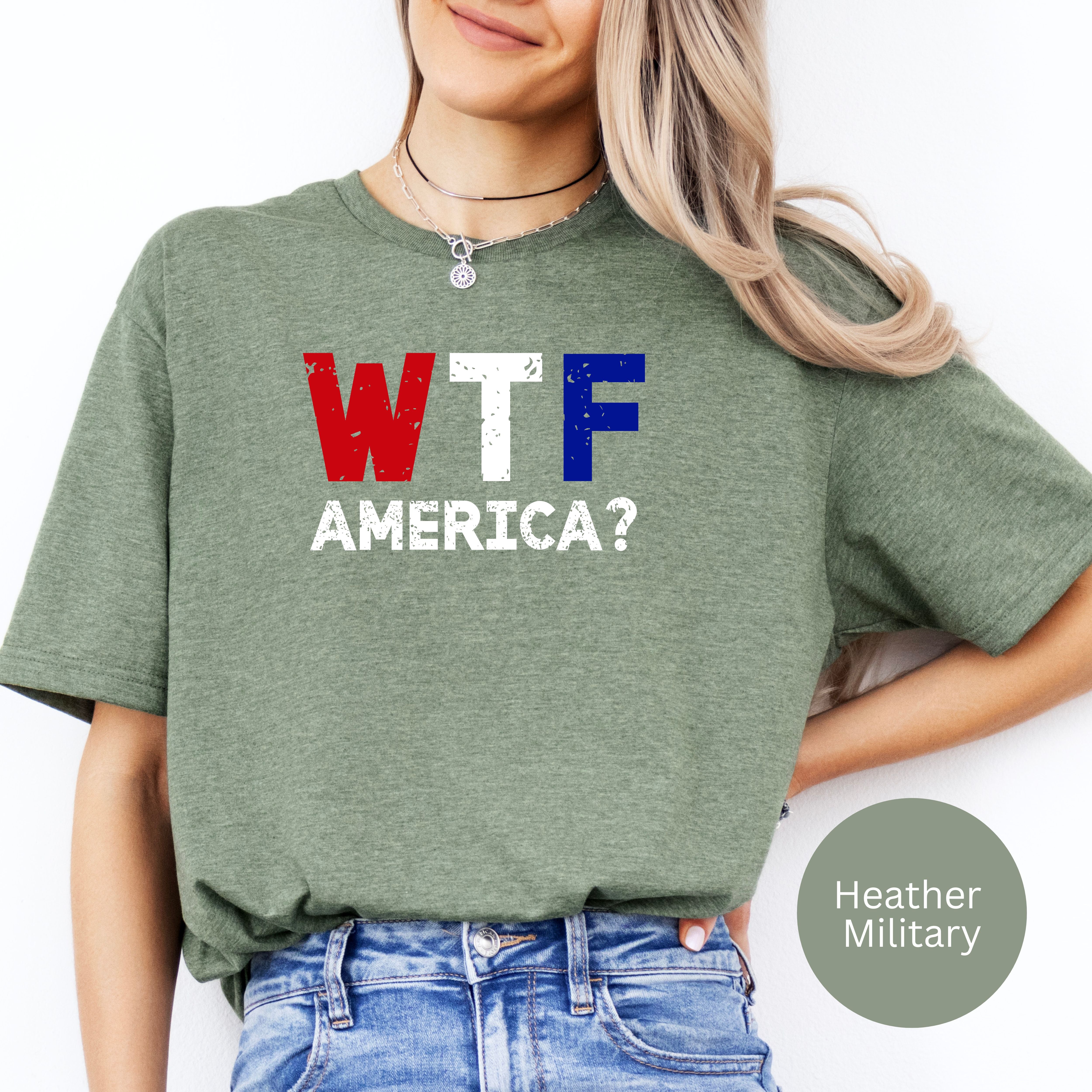 WTF America Unisex Soft-Style Tee