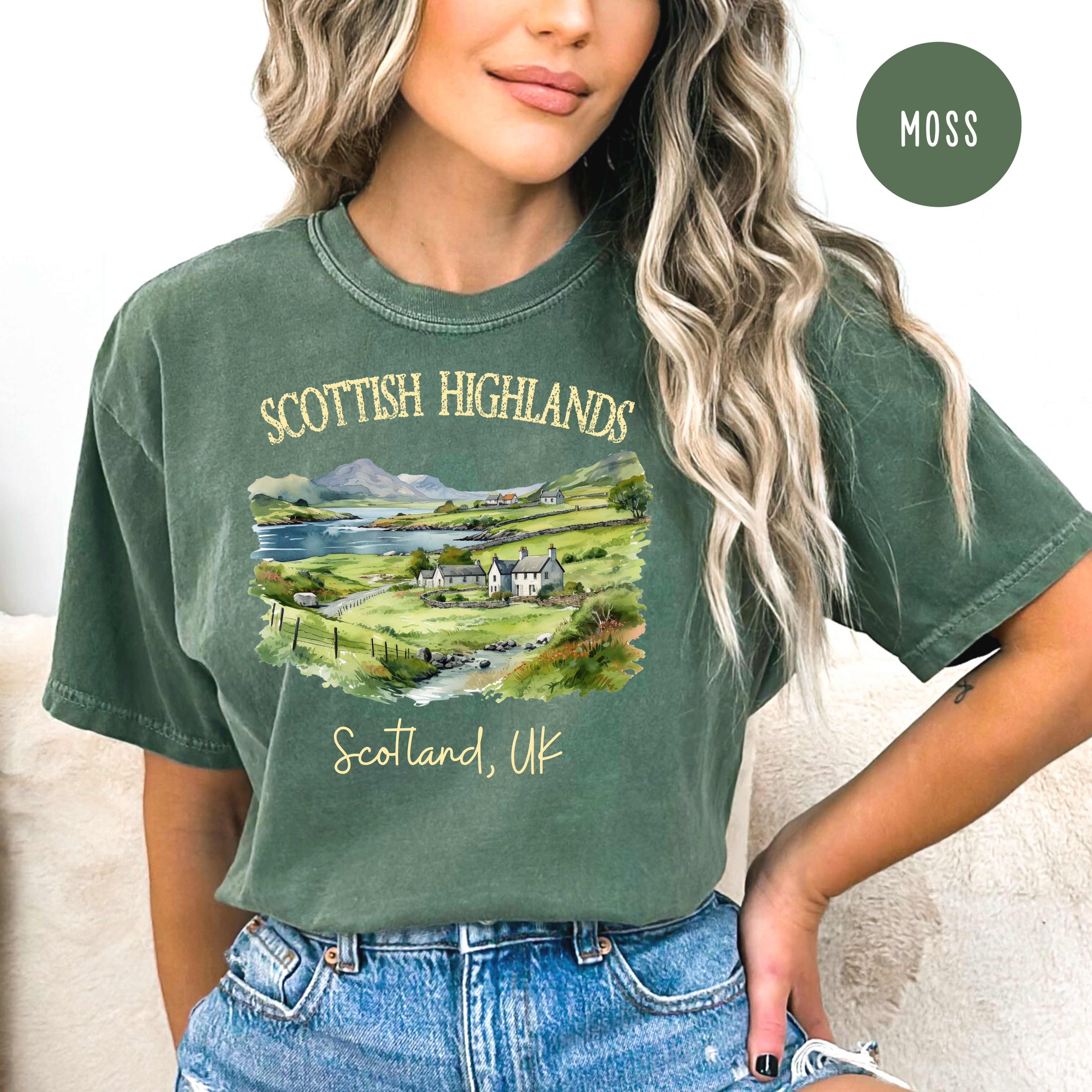 Scottish Highlands Comfort Colors® Tee
