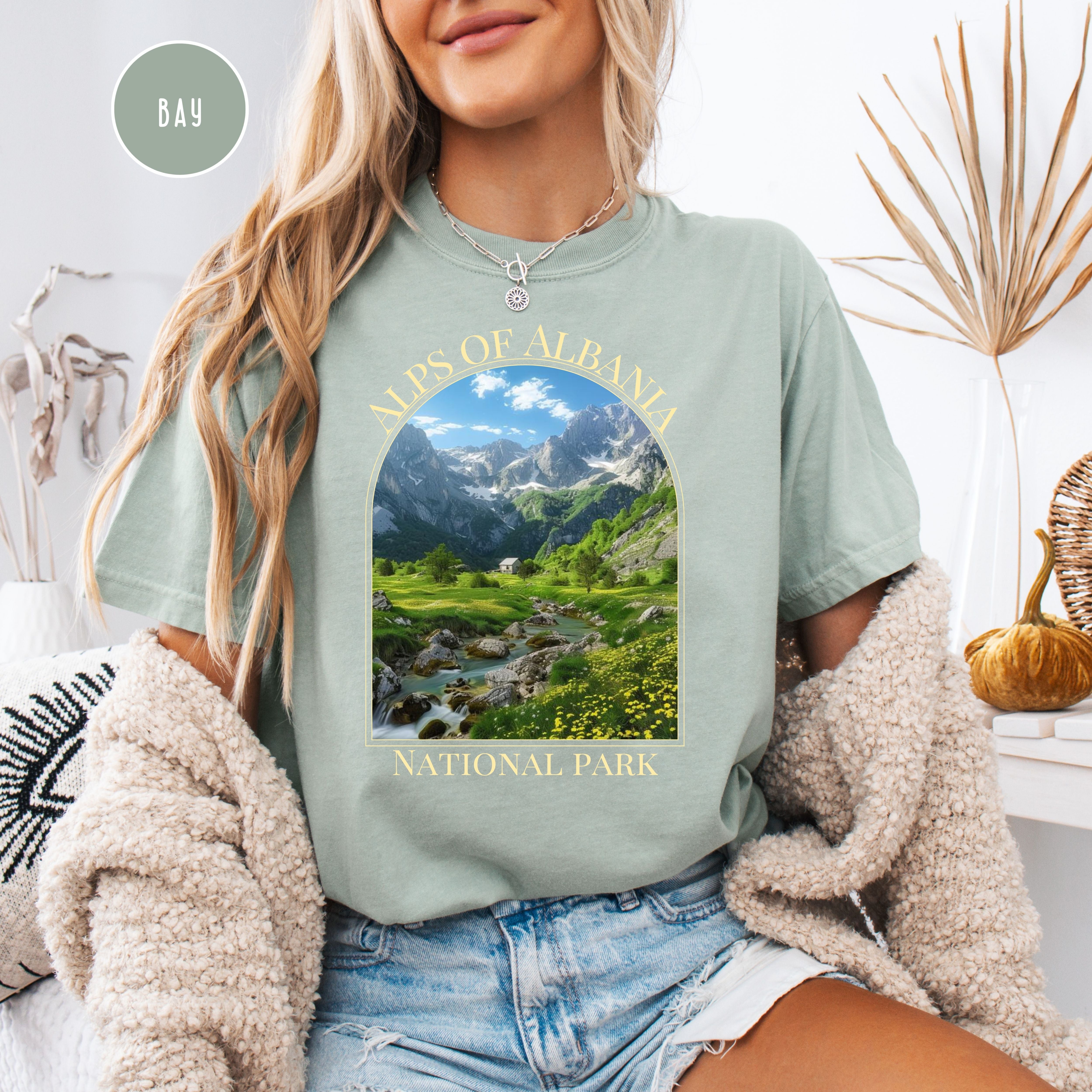 Alps of Albania National Park Comfort Colors® Tee