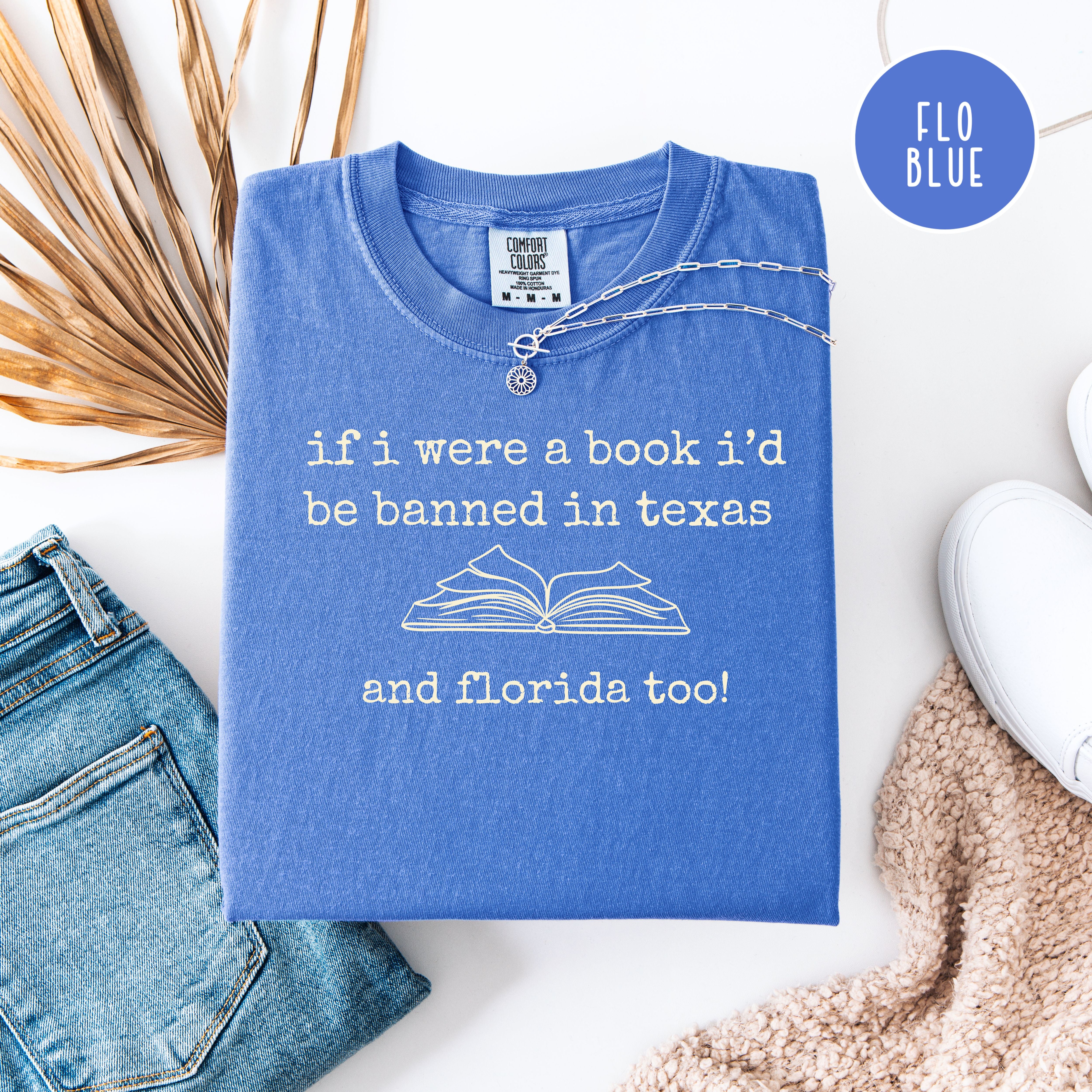 Funny Banned Books Comfort Colors Political Activist Shirt