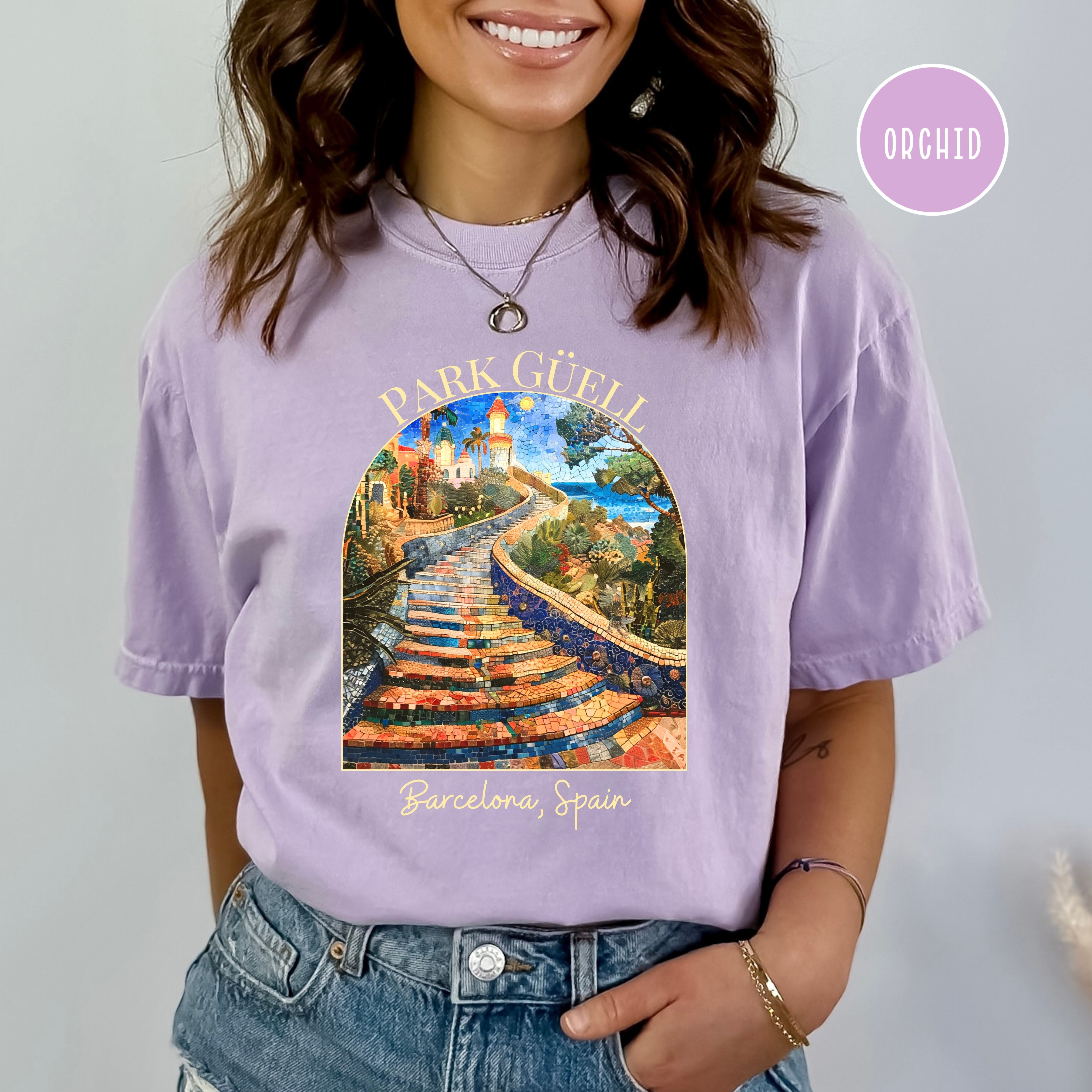 Park Guell Mosiac Comfort Colors® Tee