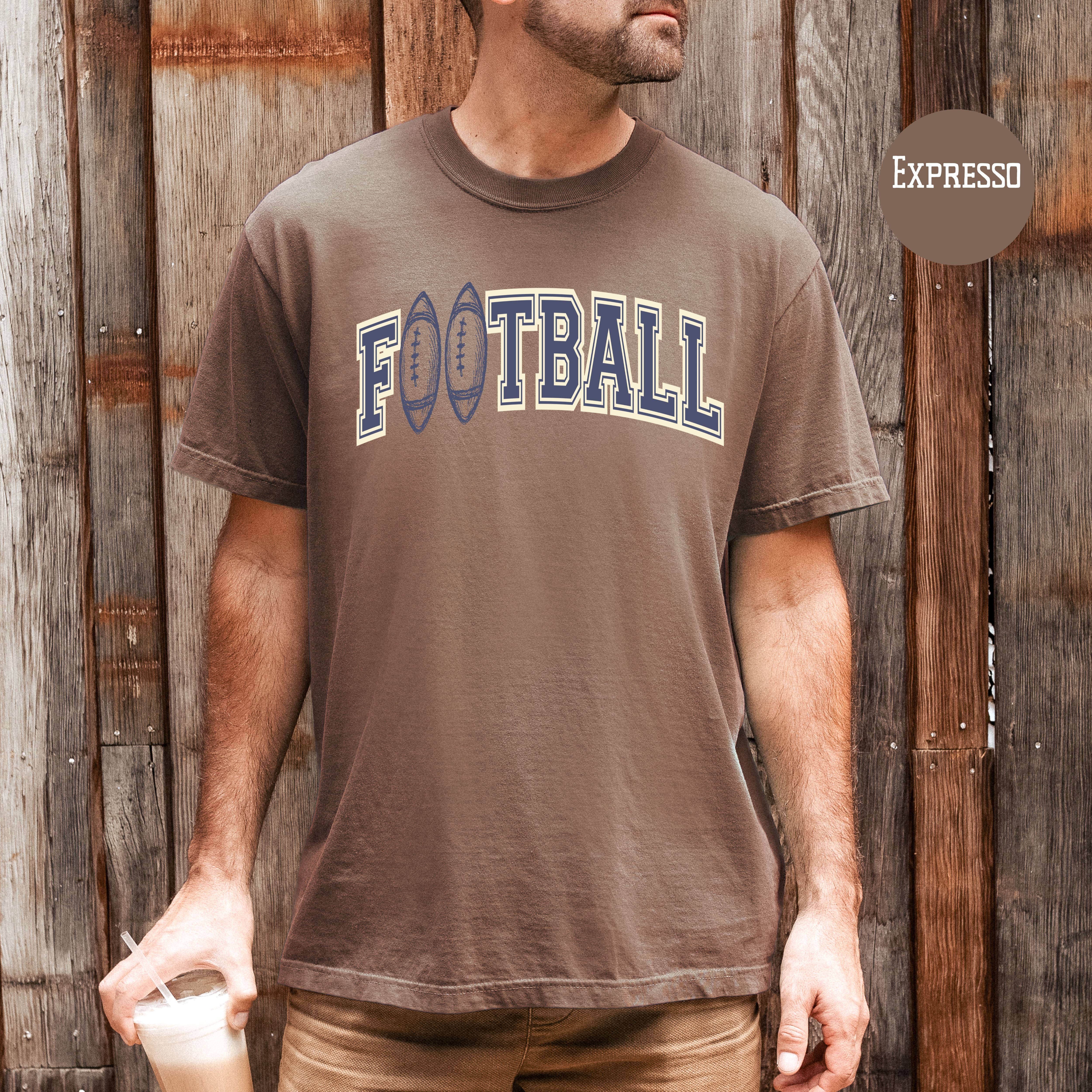 Football Comfort Colors Unisex Gift Shirt for Football Fan
