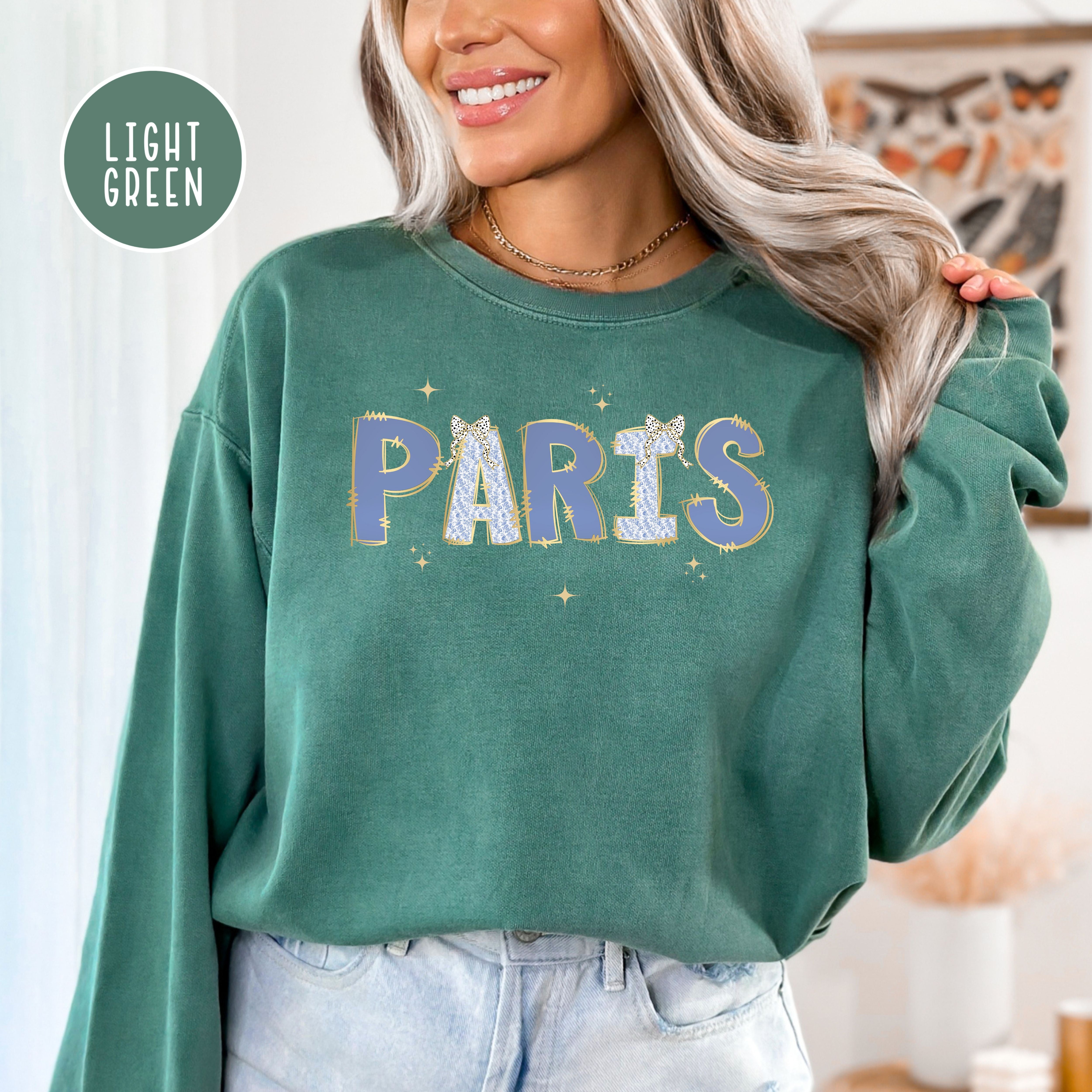 Paris Coquettish Comfort Colors® Sweatshirt