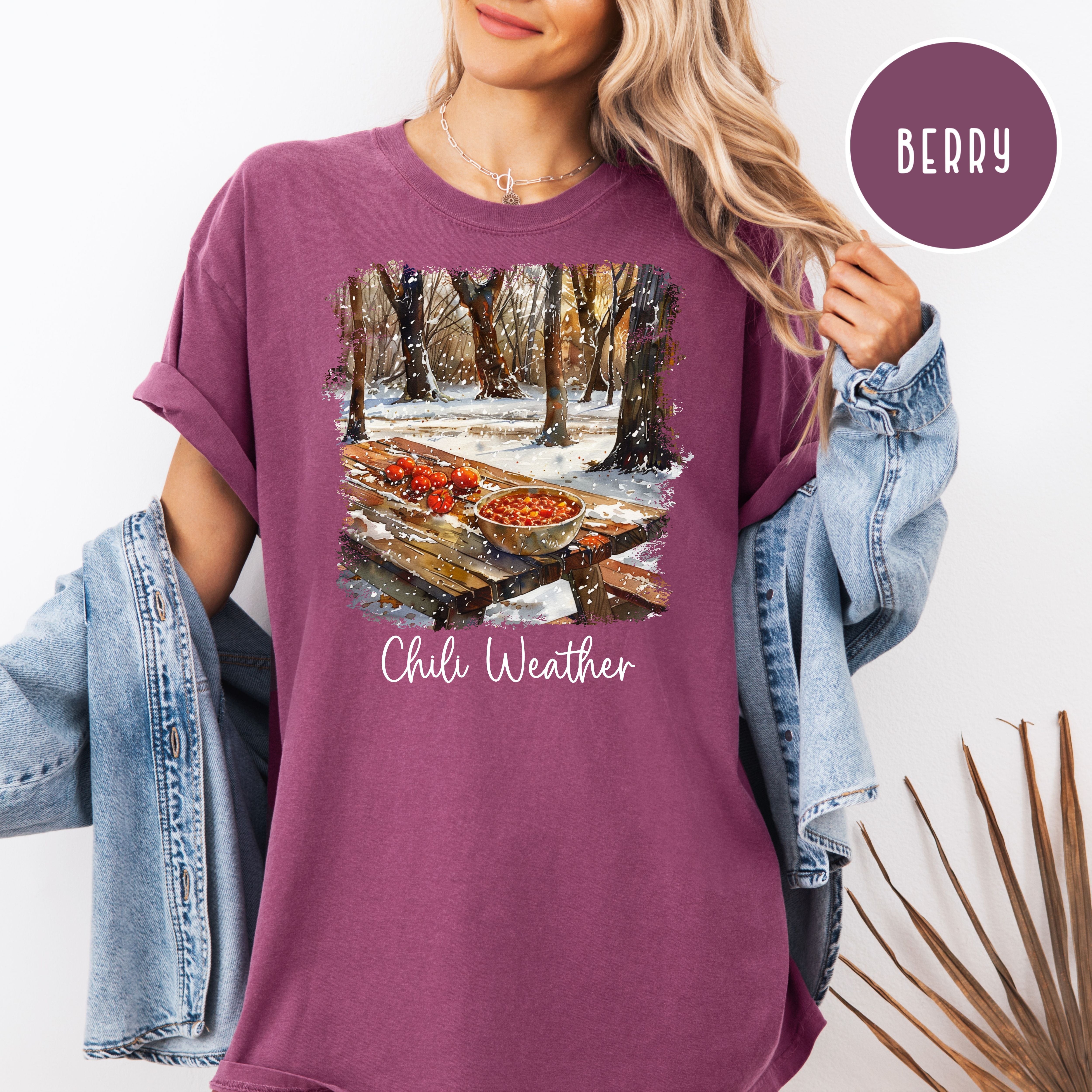 Chili Weather Comfort Colors Tee