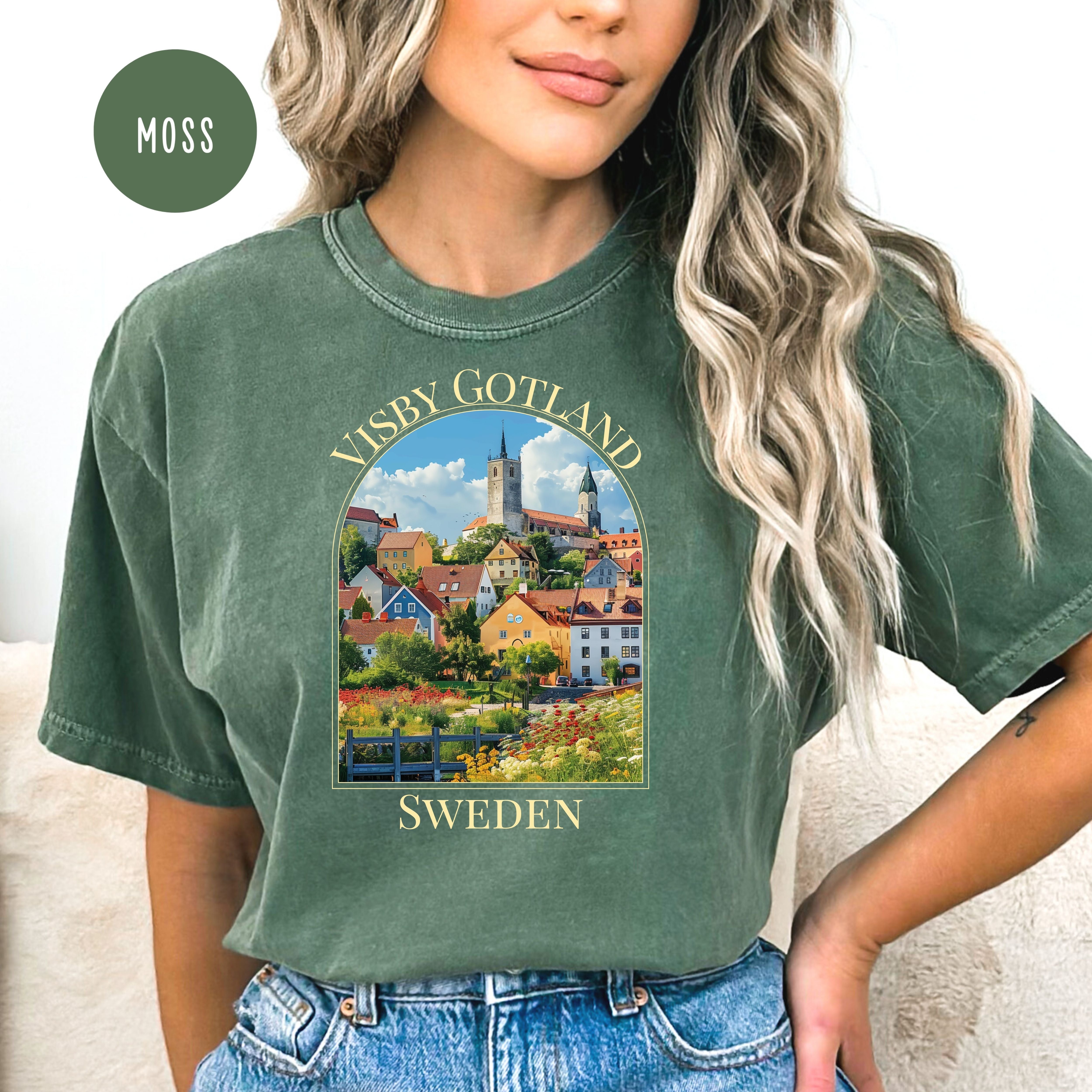 Visby Gotland Sweden Comfort Colors® Tee
