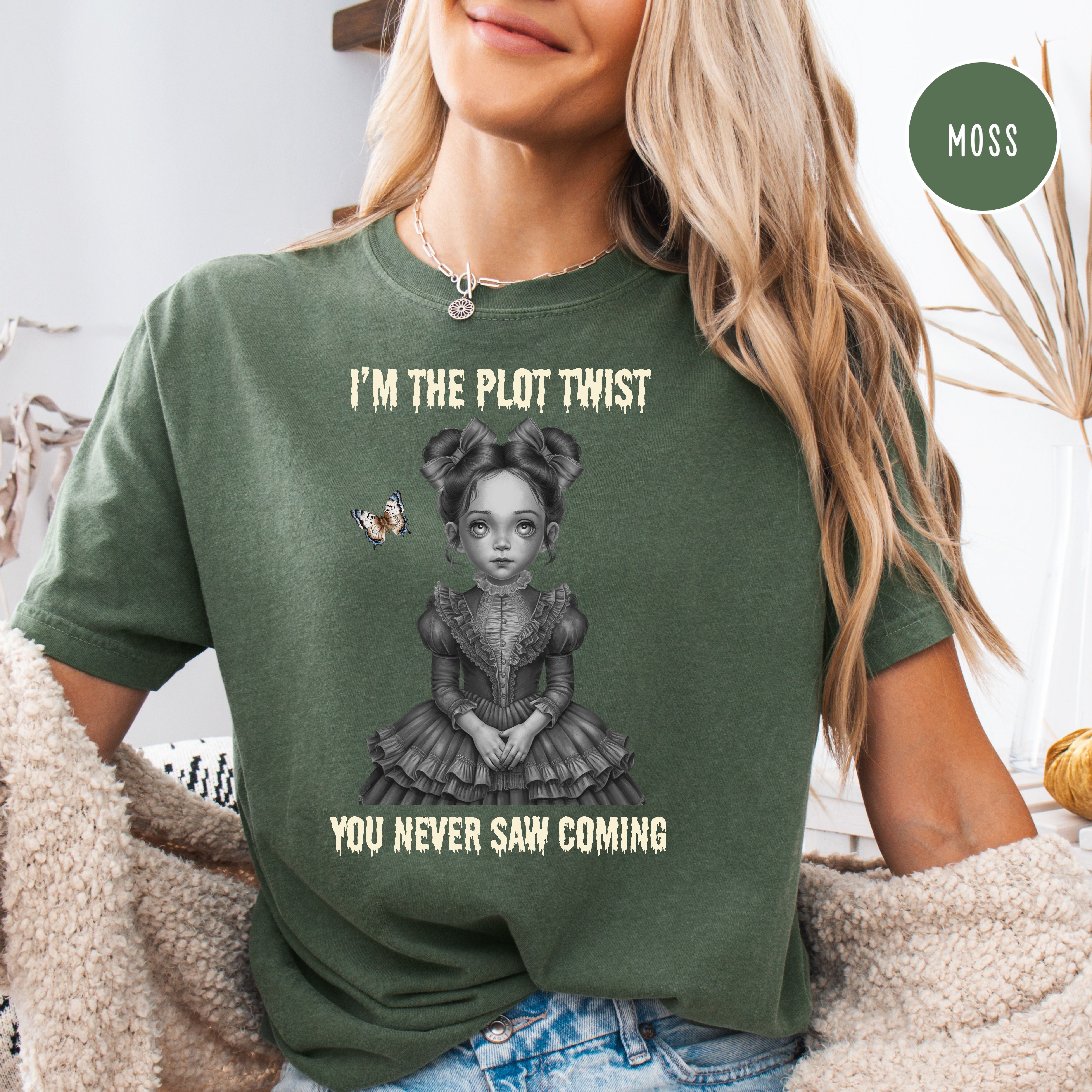 Murder Mystery Book Lover Comfort Colors Tee