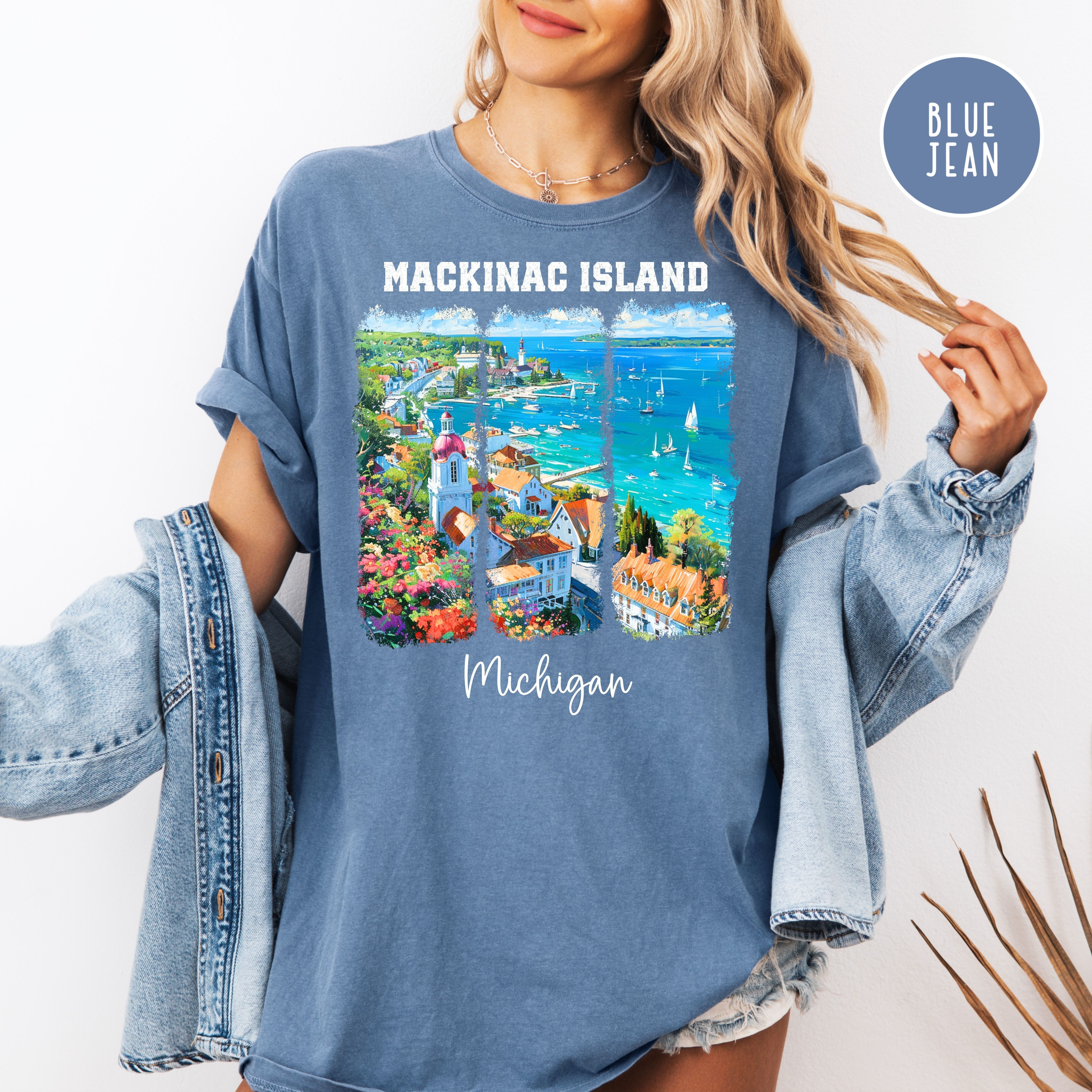 Mackinac Island Michigan Comfort Colors® Tee