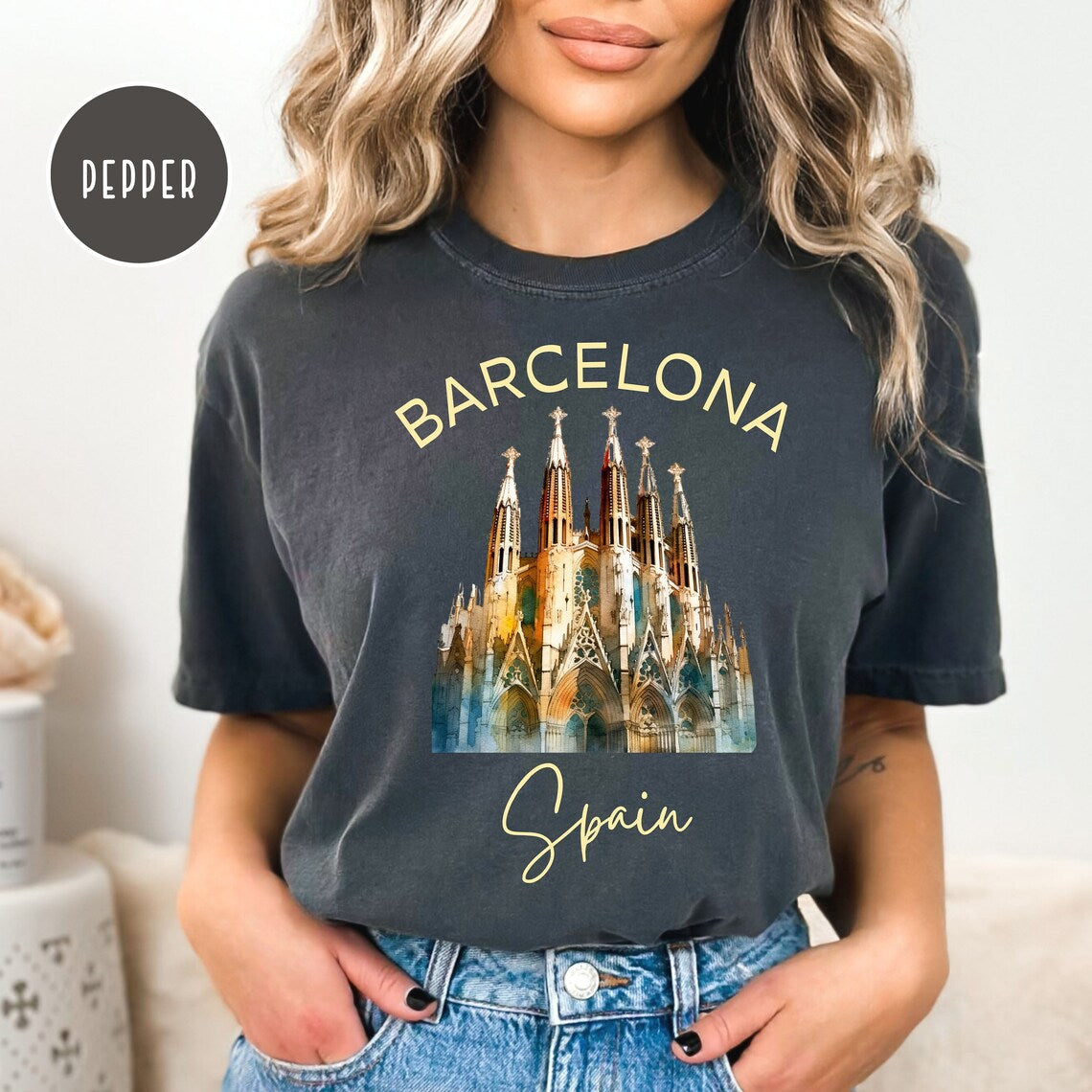 Barcelona Spain Comfort Colors® Tee
