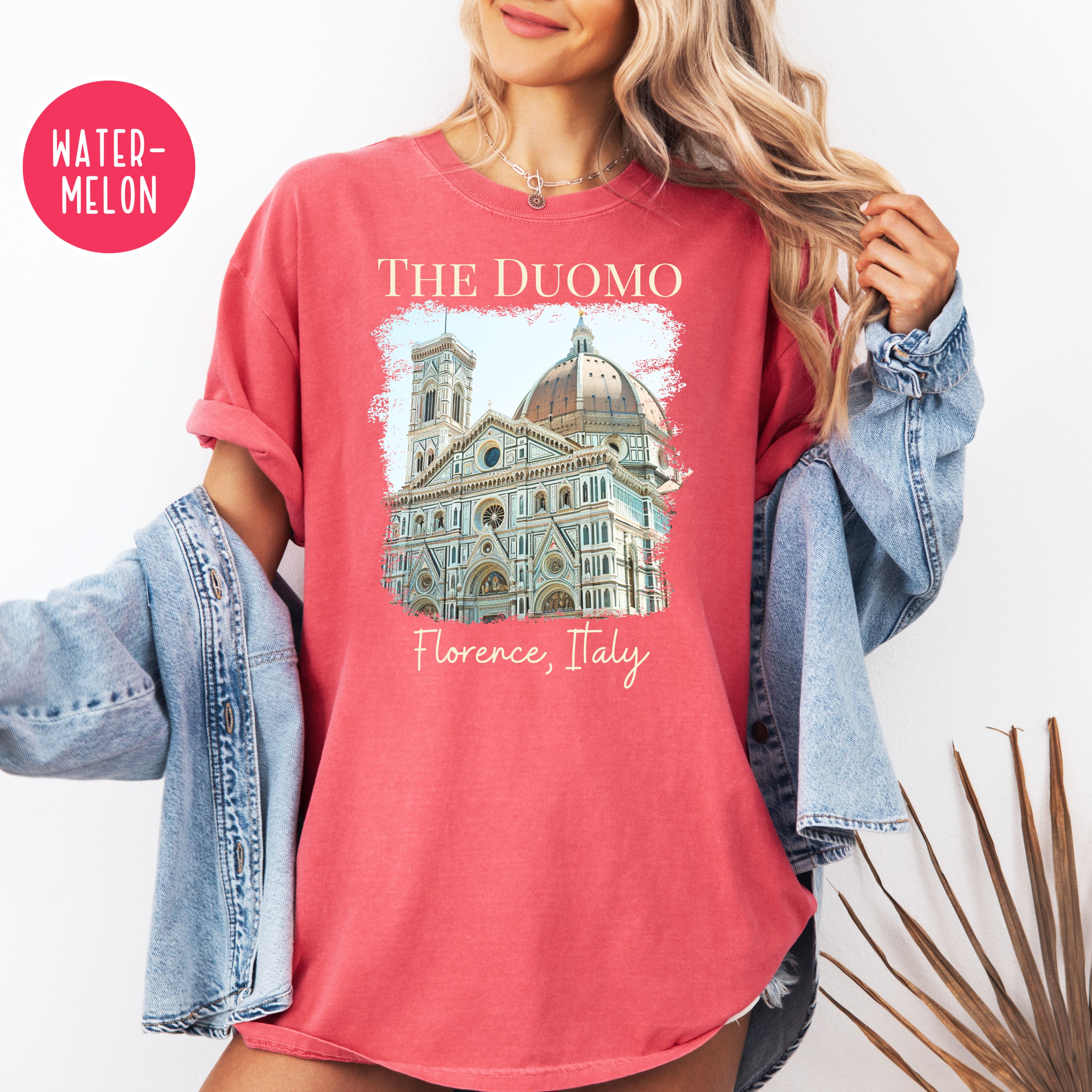 The Duomo in Florence Italy Comfort Colors Tee