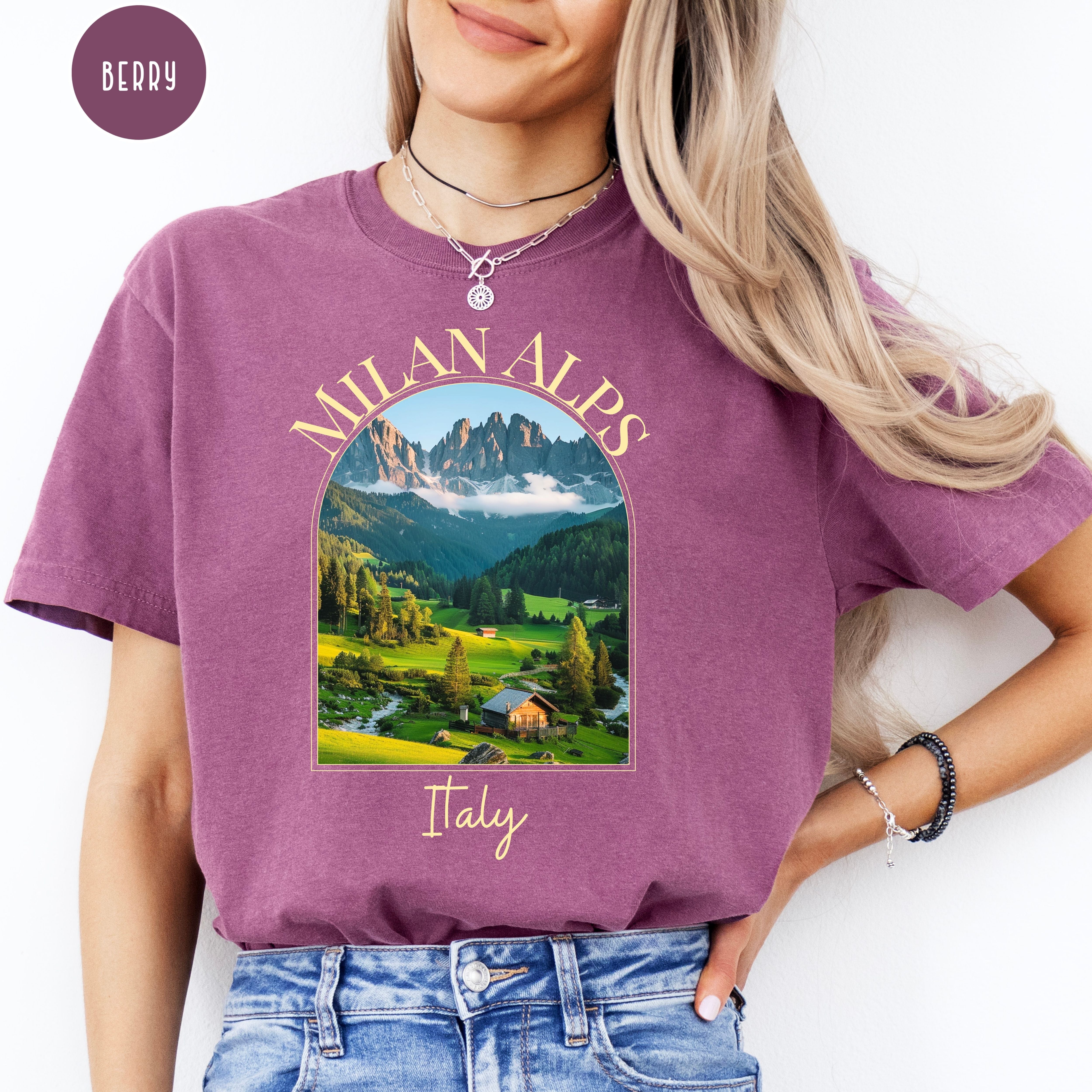 Milan Alps Italy Comfort Colors® Tee