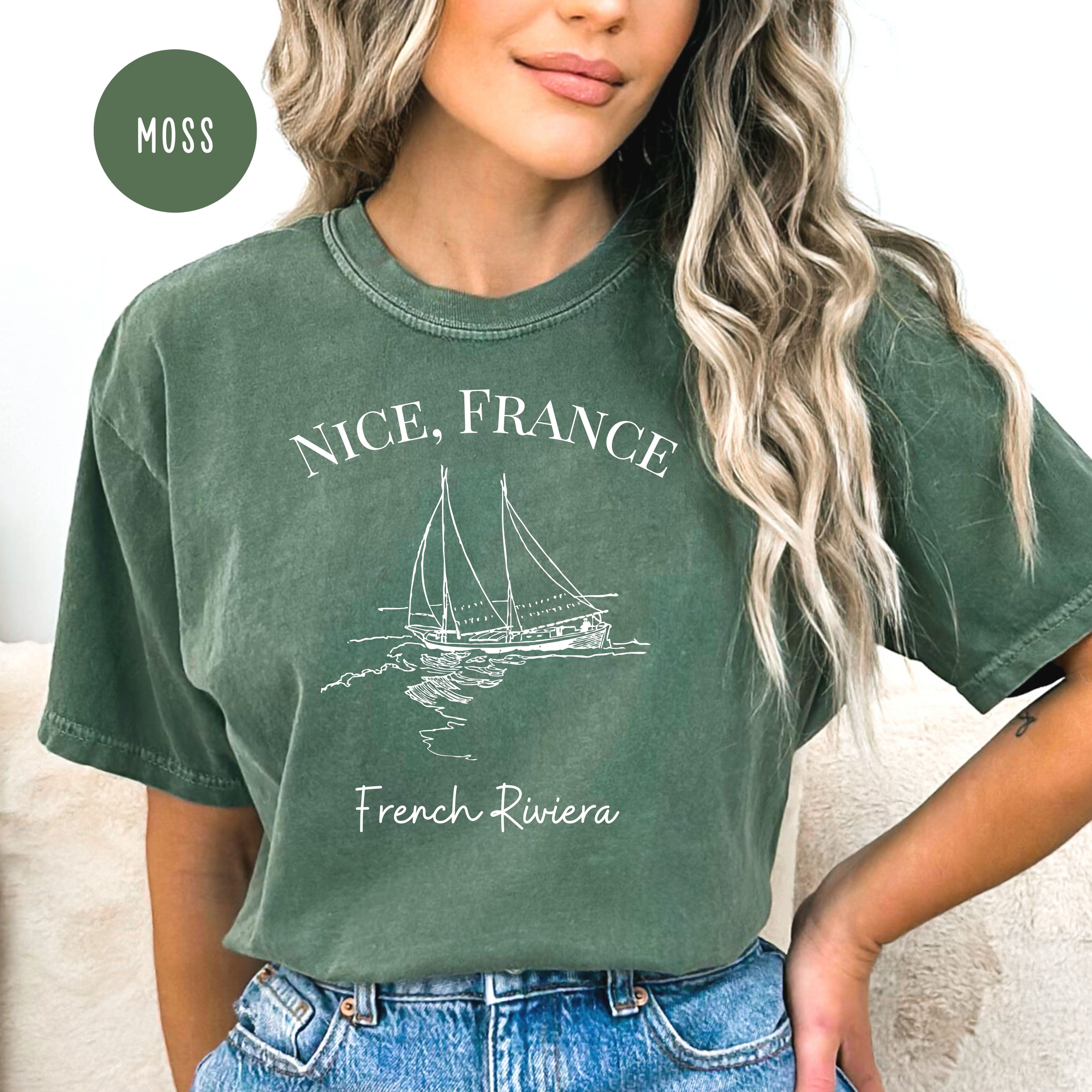 Nice France French Riviera Comfort Colors® Tee