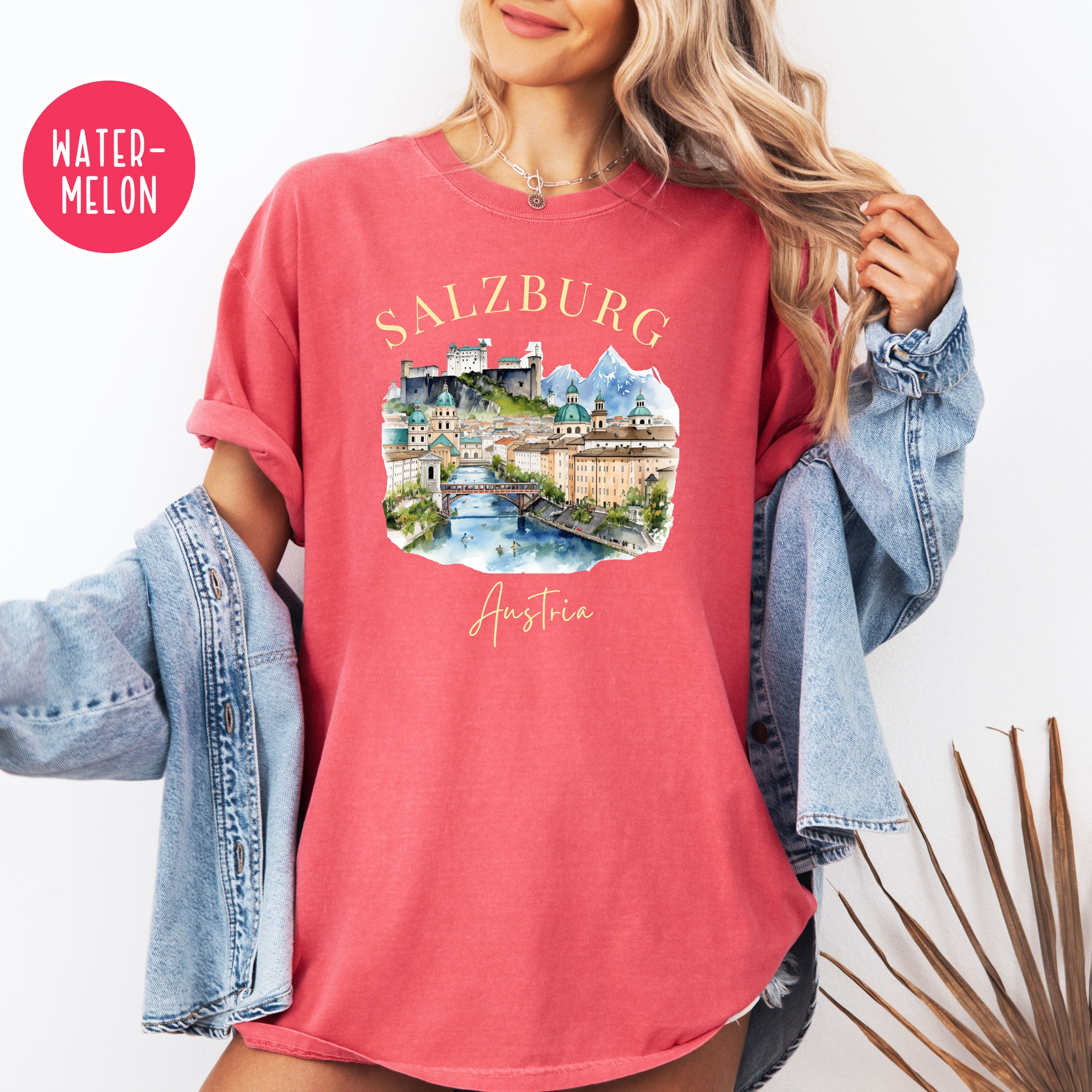 Salzburg Austria Comfort Colors Tee Shirt