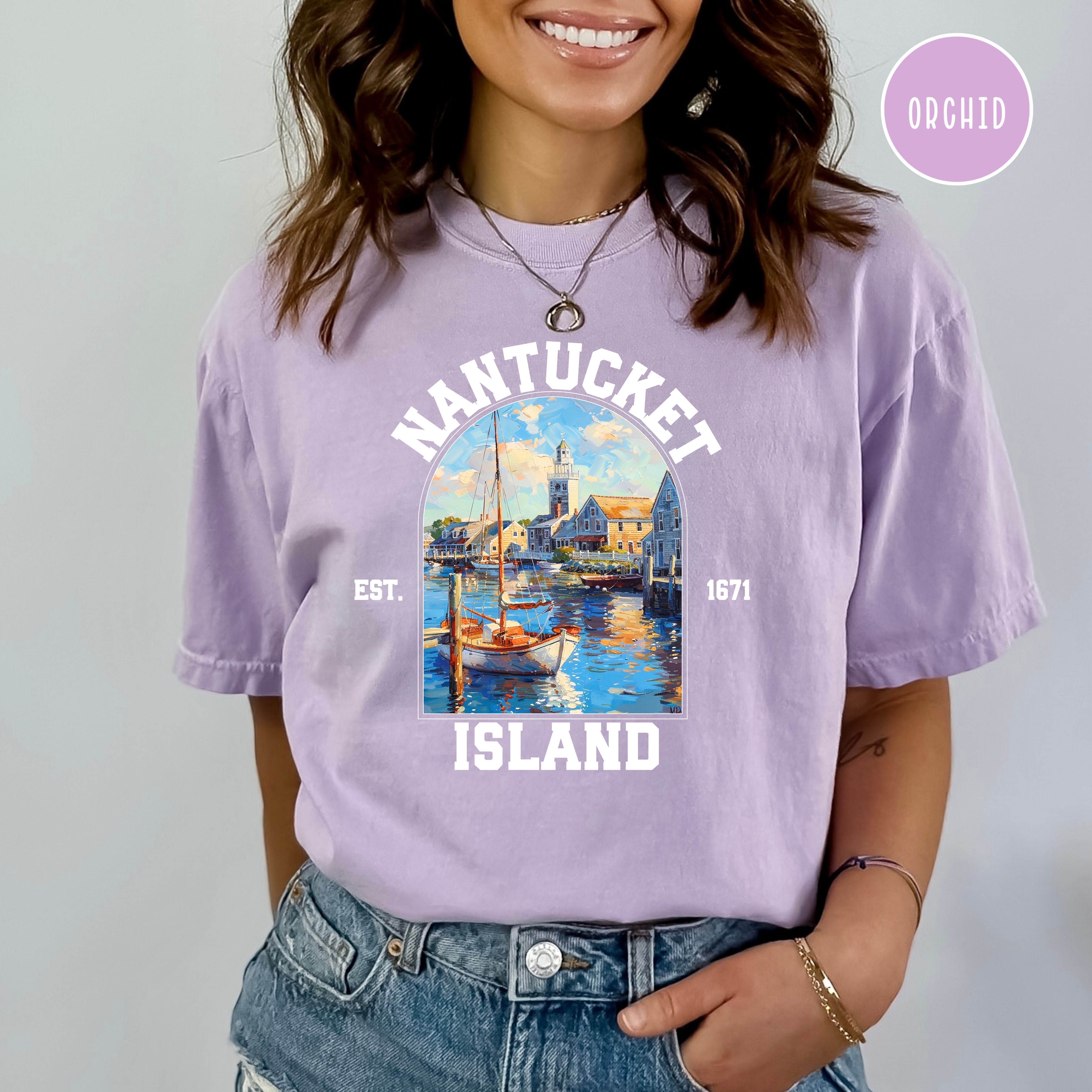 Nantucket Island Comfort Colors® Tee