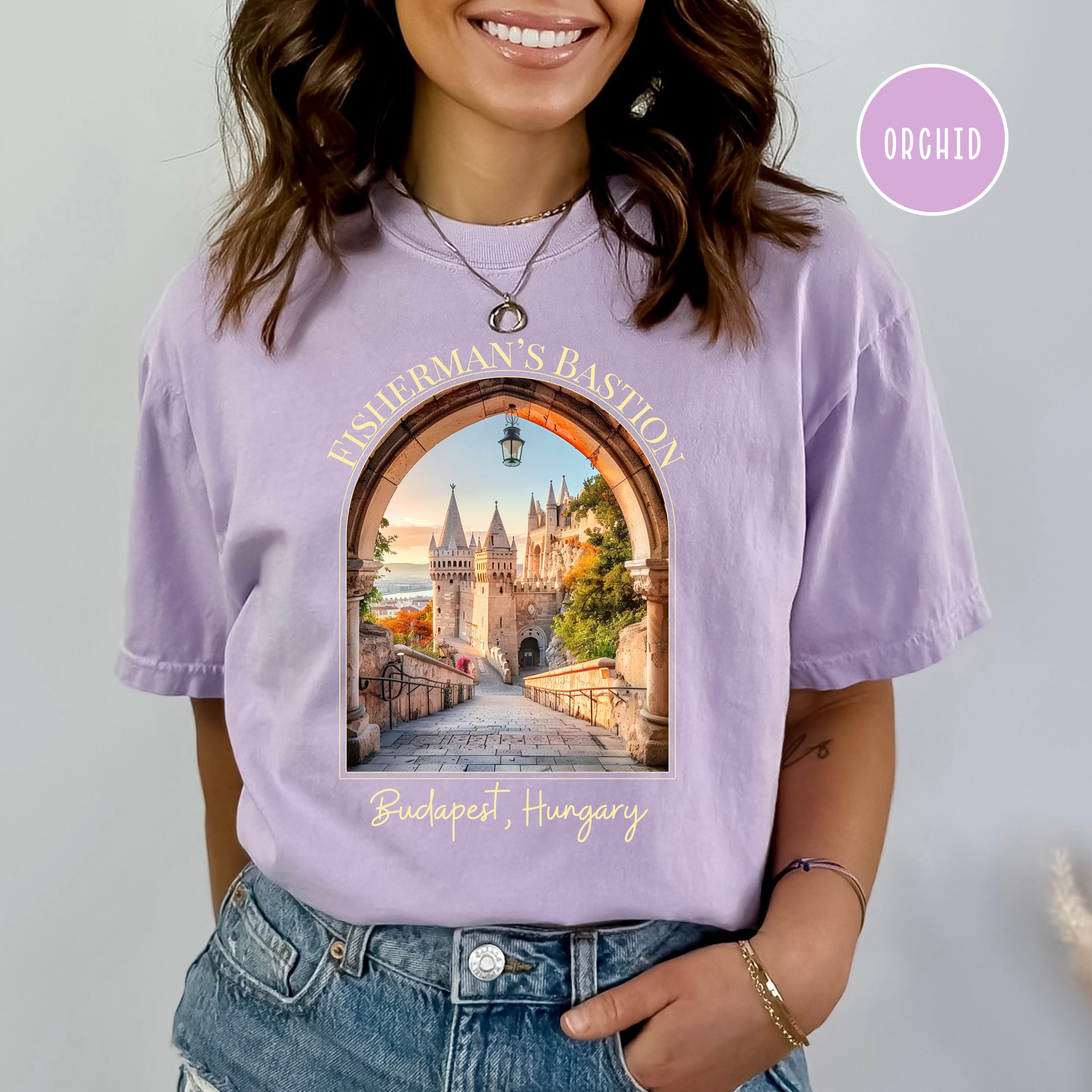 Fisherman's Bastion Budapest Hungary Comfort Colors® Tee