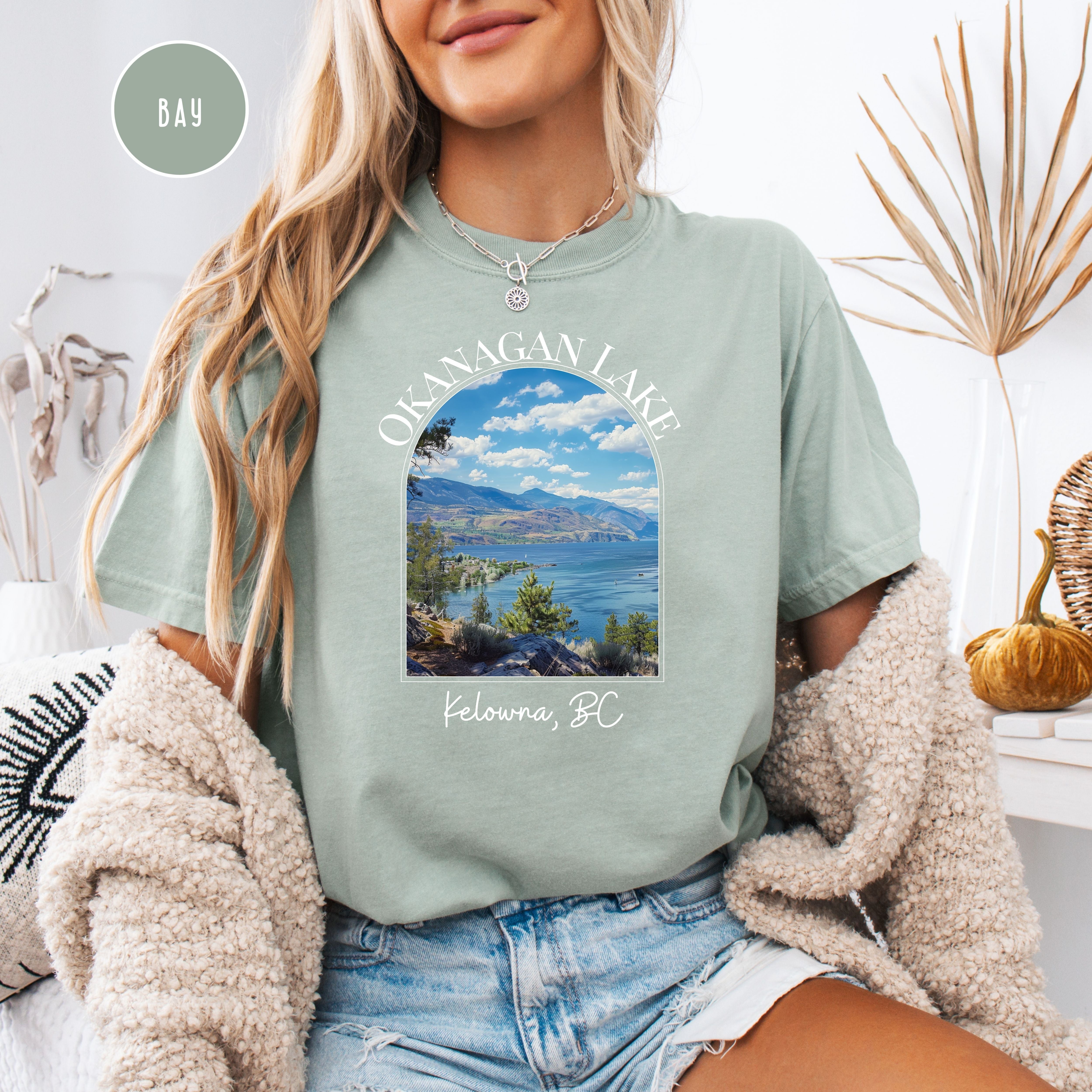 Okanagan Lake Kelowna British Columbia Comfort Colors® Tee