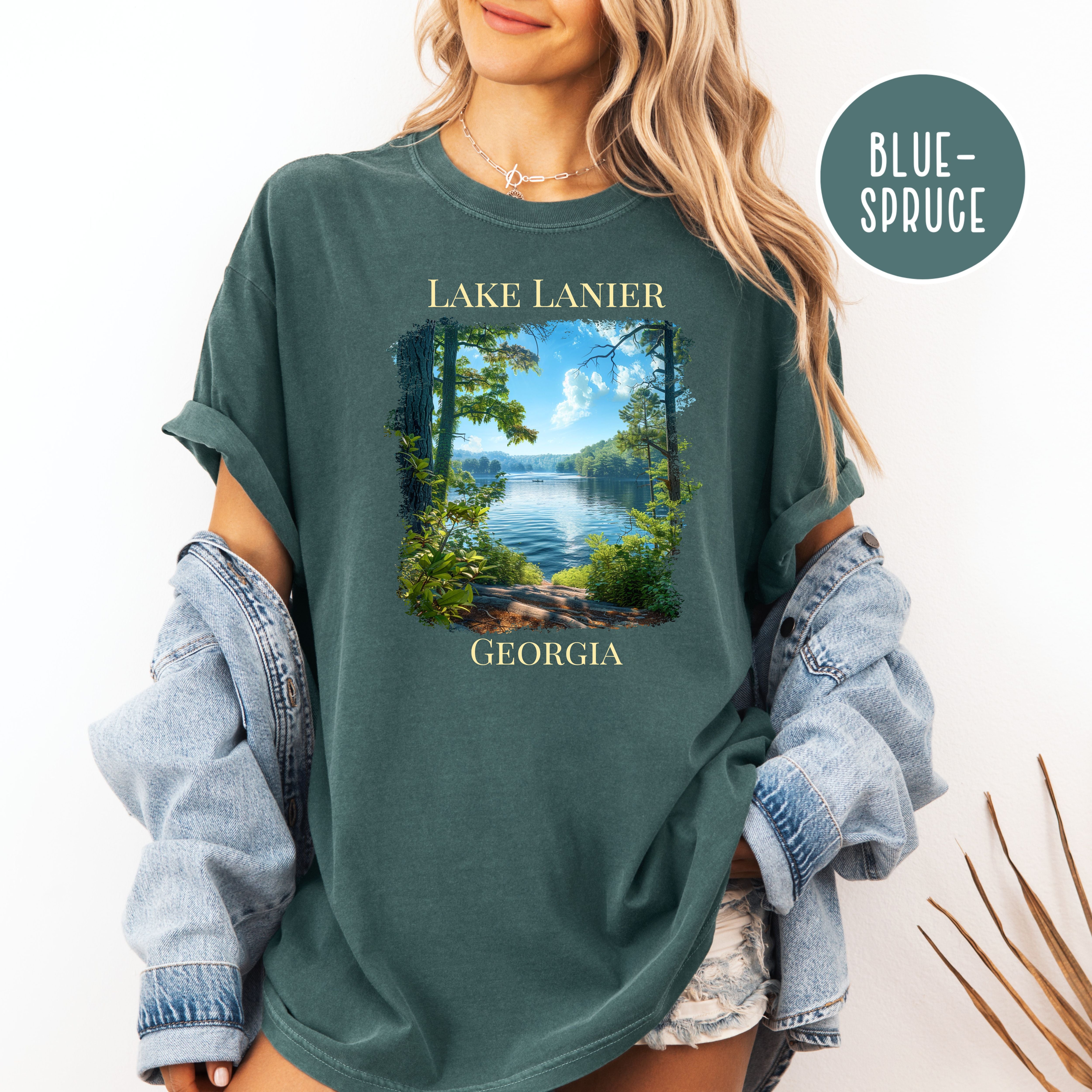 Lake Lanier Georgia Comfort Colors Tee