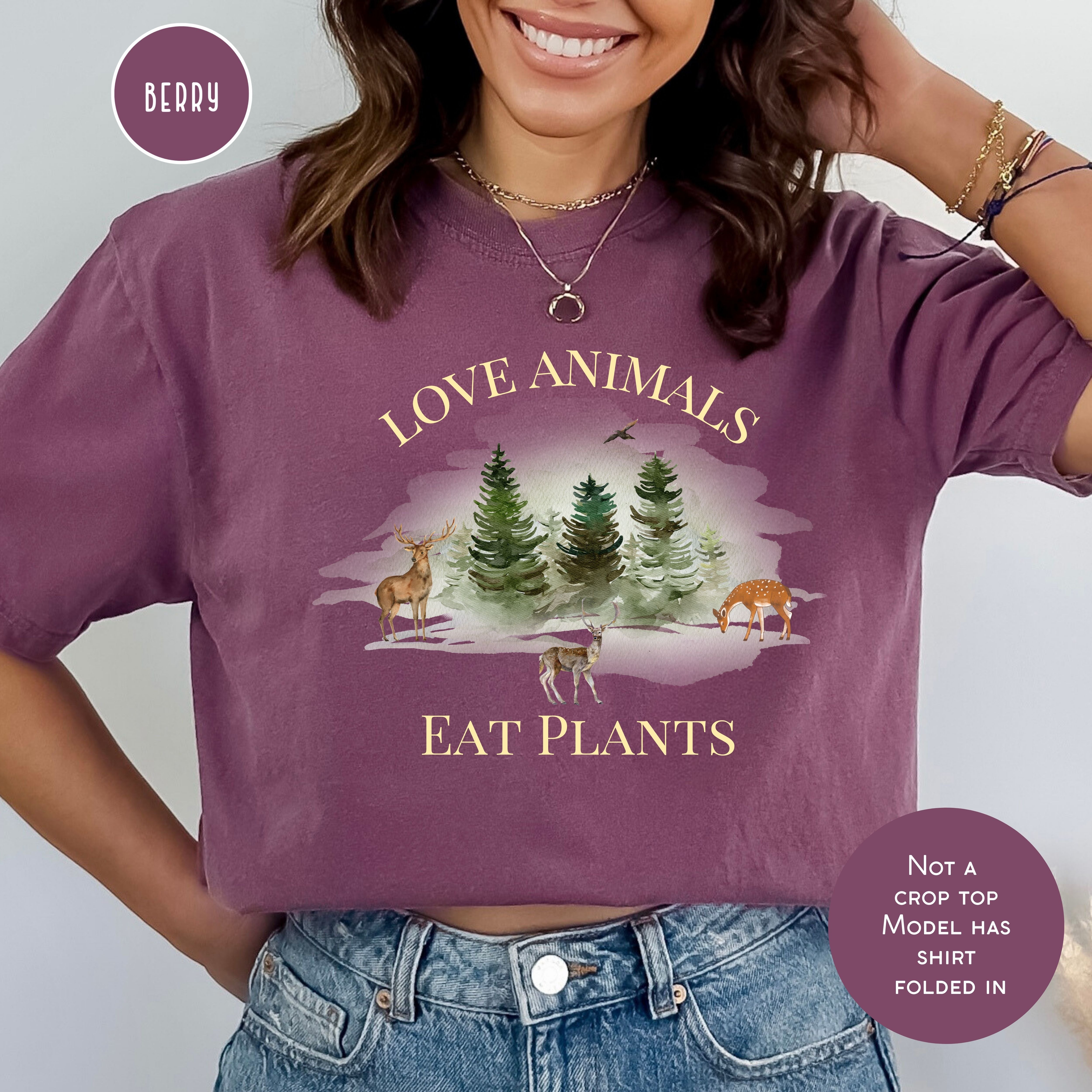 Love Animals Eat Plants Comfort Colors® Tee