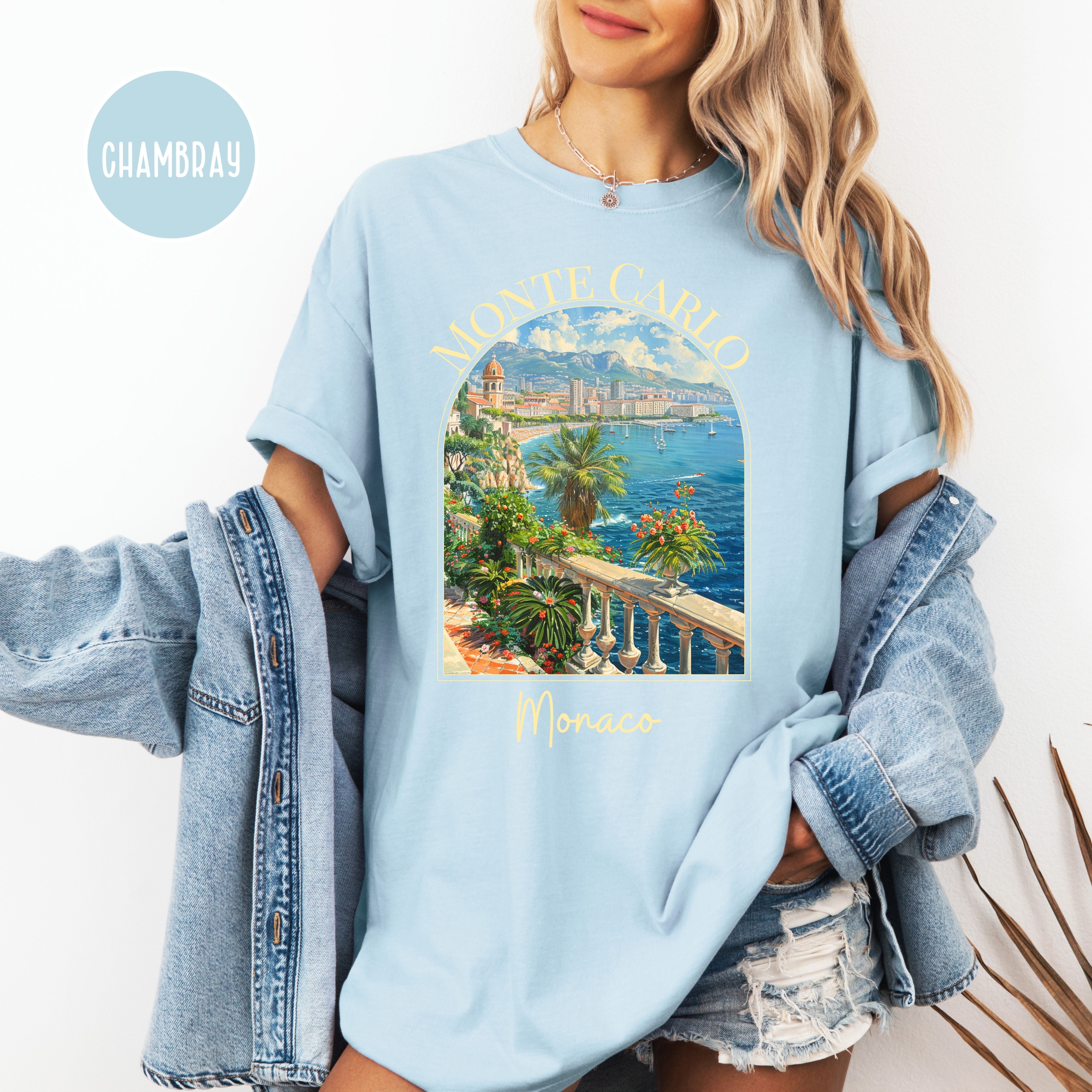 Monte Carlo Monaco Comfort Colors® Tee