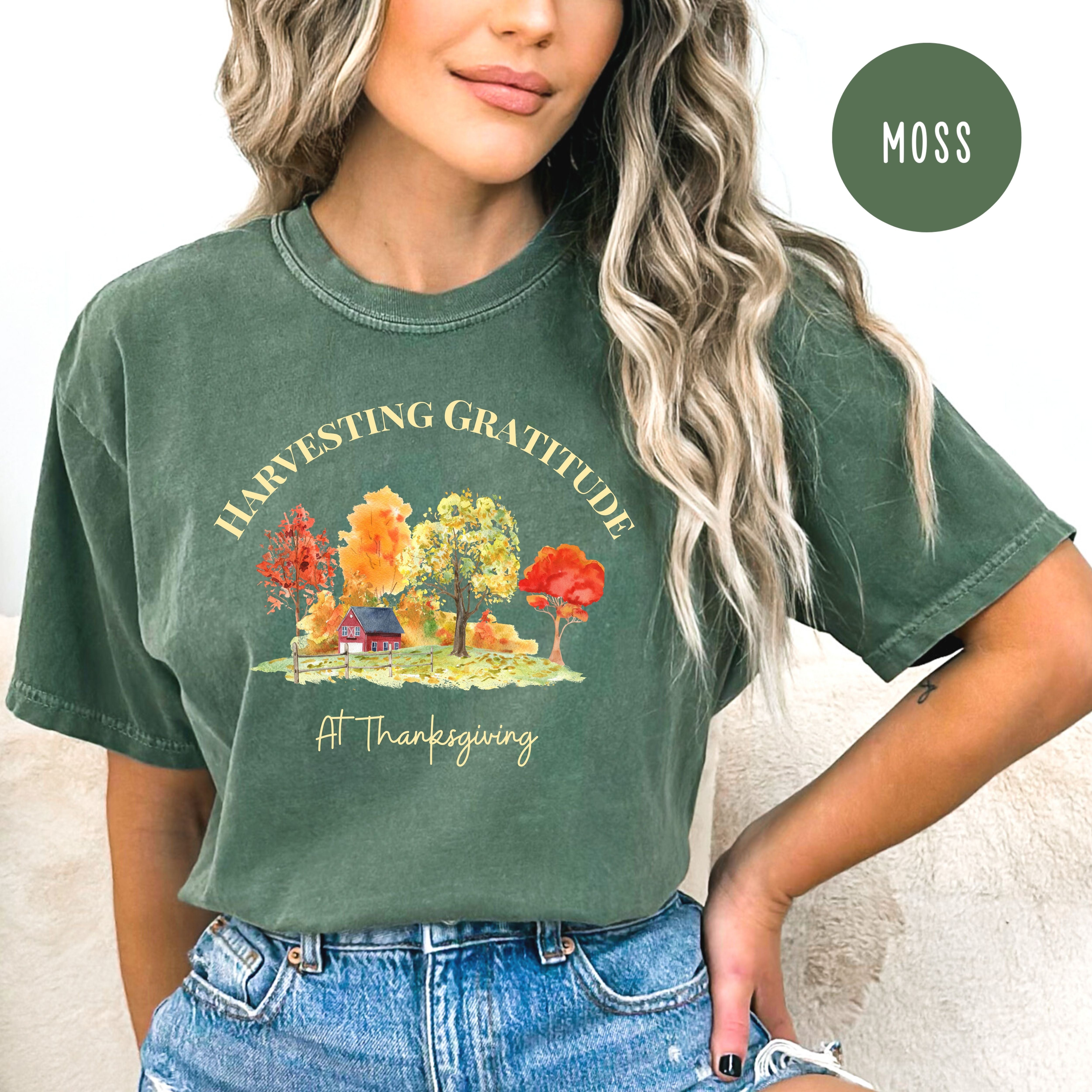 Thanksgiving Gratitude Comfort Colors® Tee