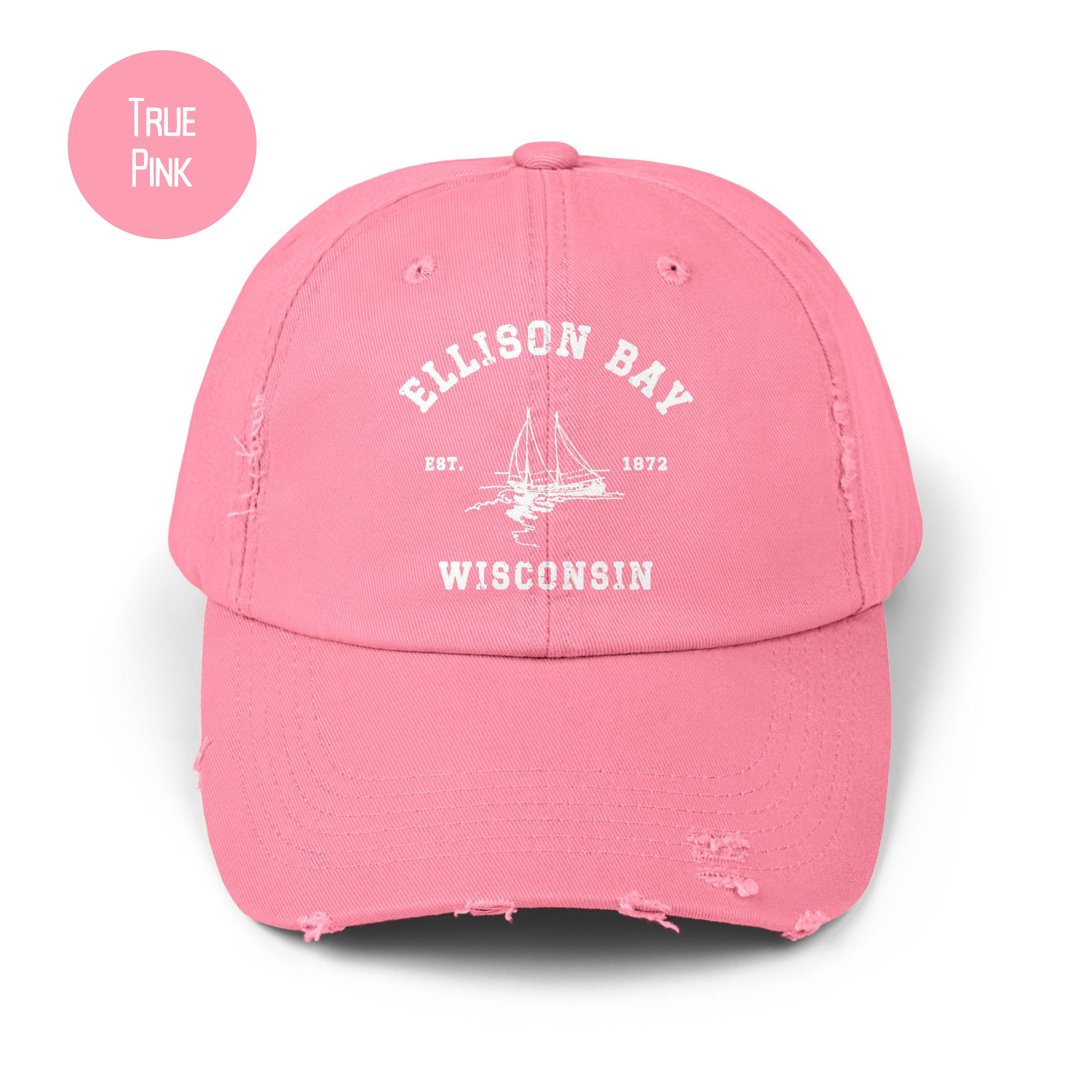 Ellison Bay Grunge Style Baseball Caps