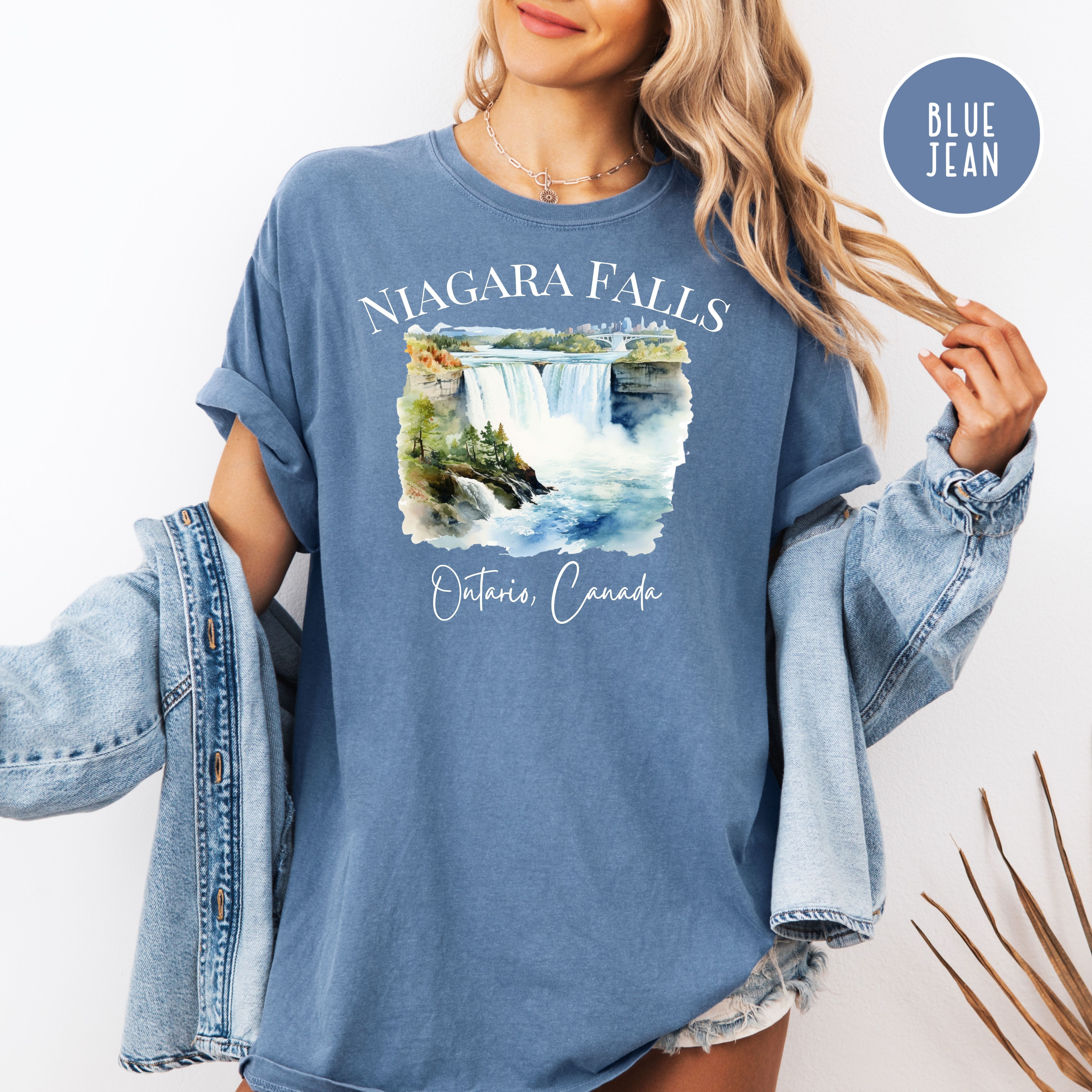 Niagara Falls Ontario Canada Comfort Colors Unisex Tee Shirt