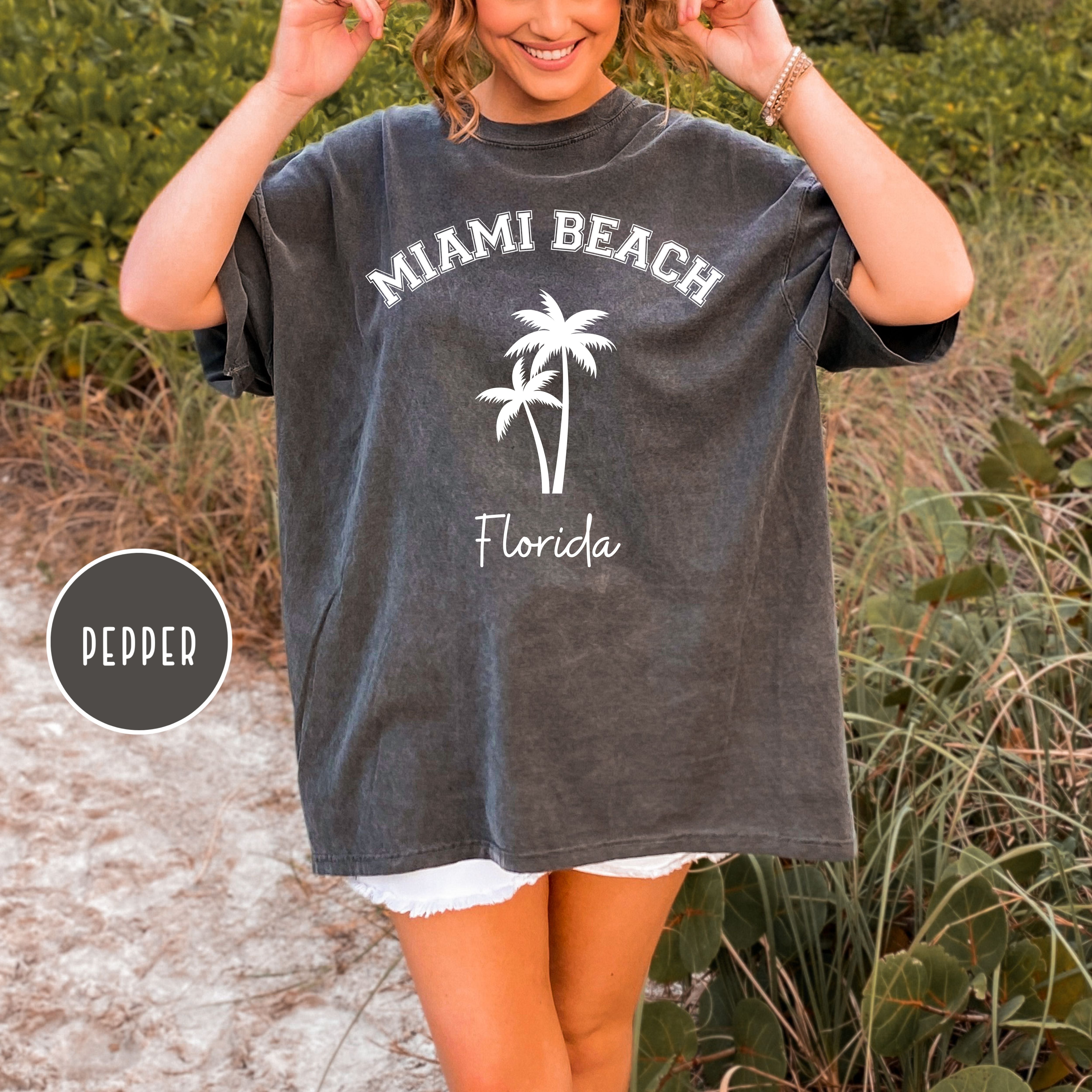 Miami Beach Florida Comfort Colors Tee