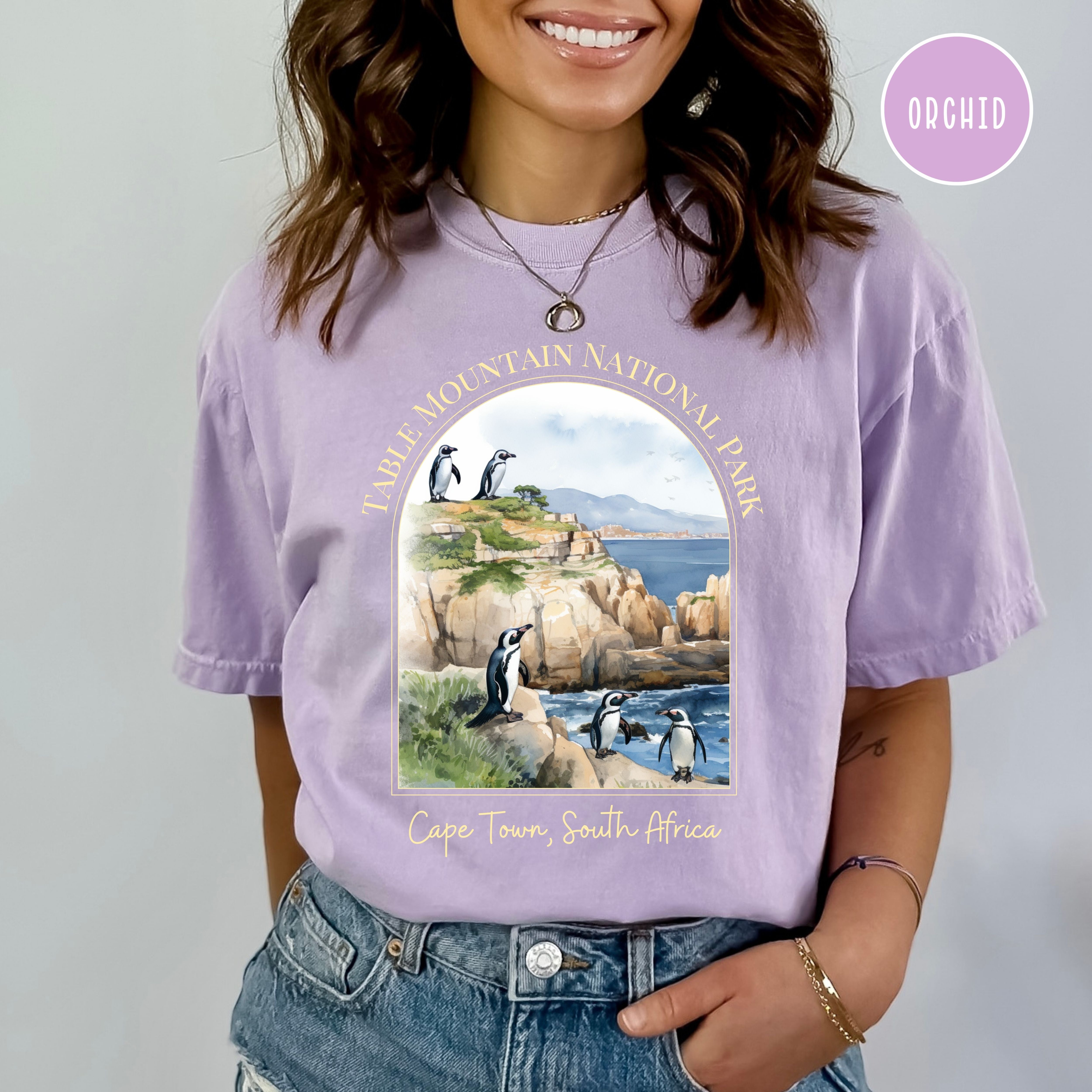 Table Mountain National Park Cape Town South Africa Comfort Colors® Tee