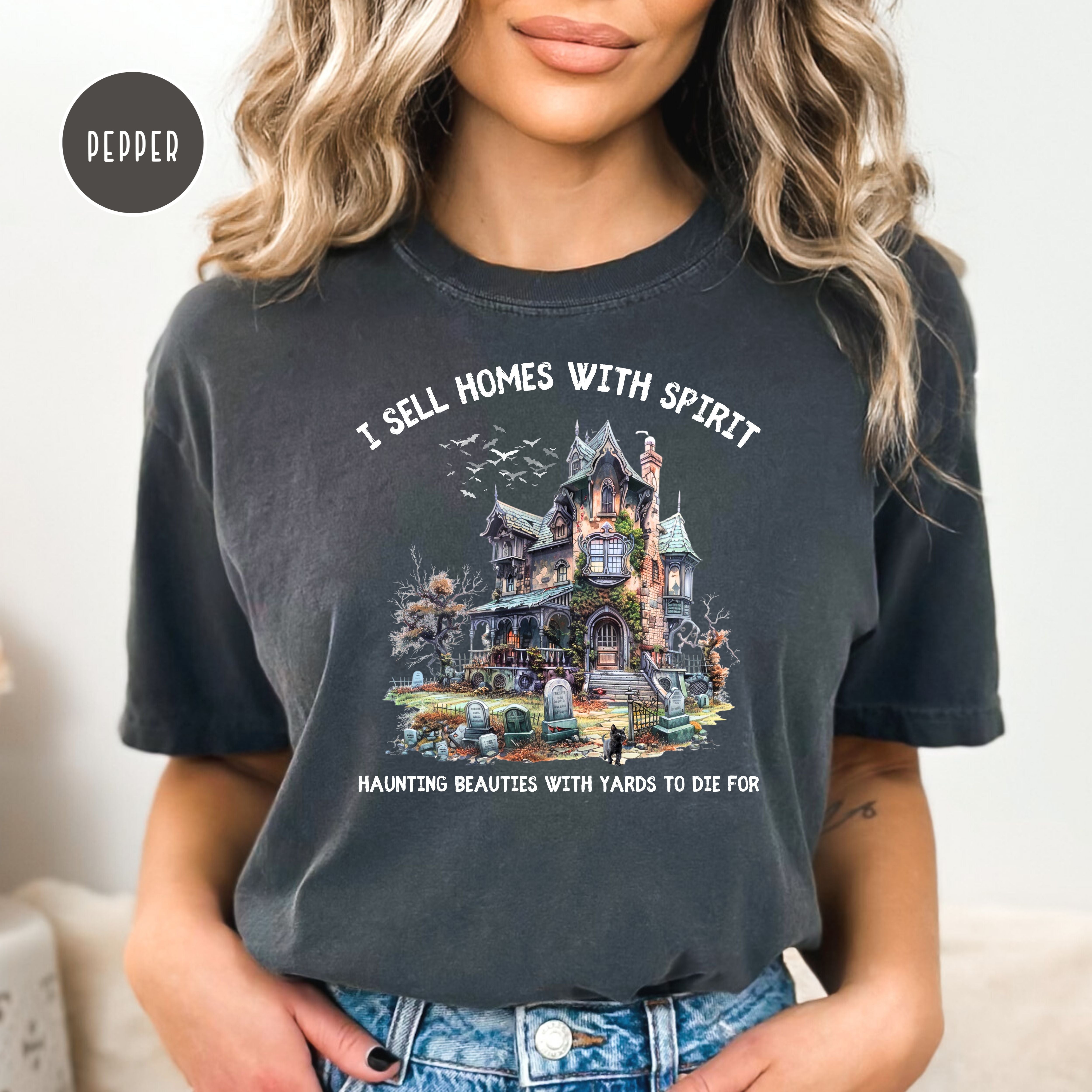 Real Estate Agent Halloween Comfort Colors® Tee