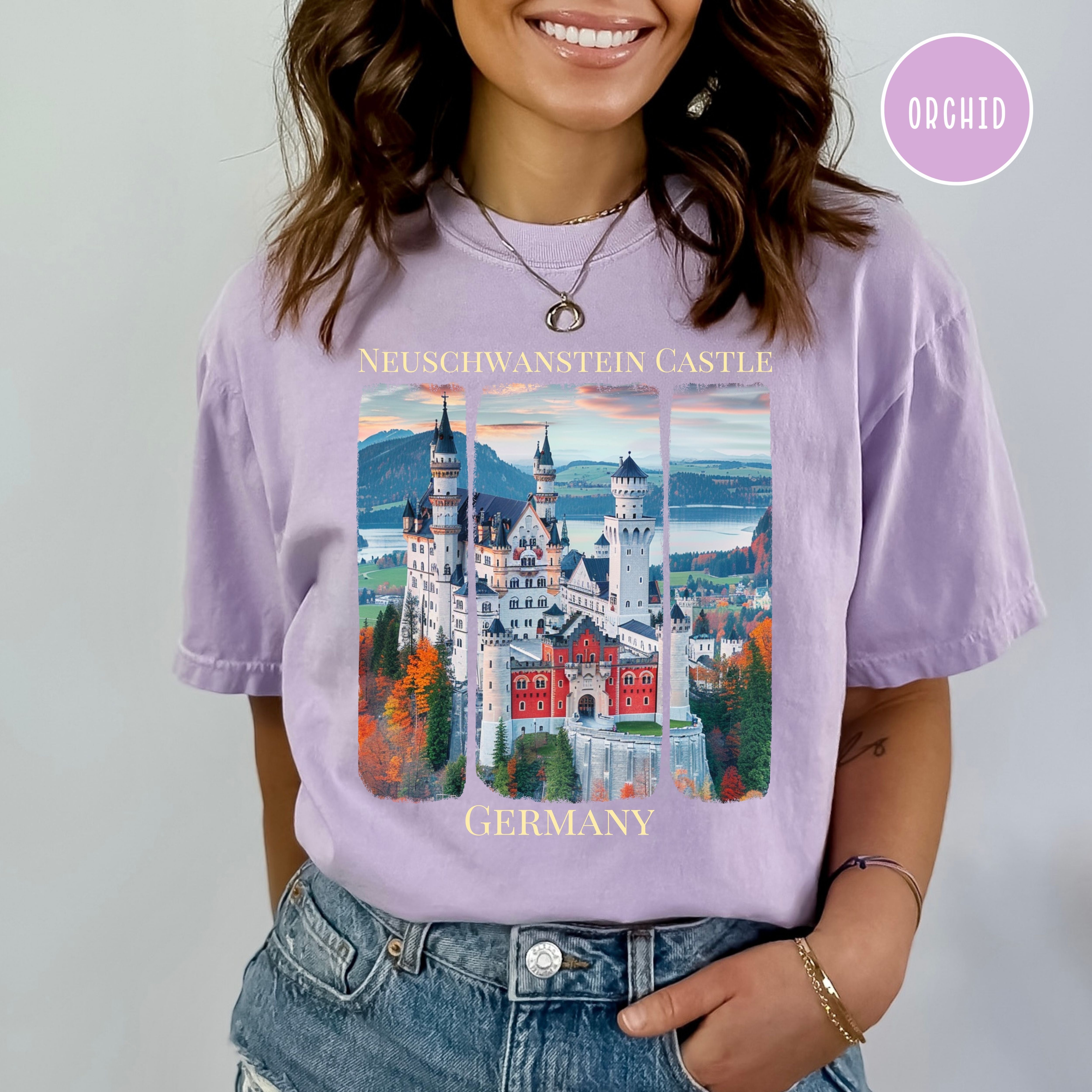 Germany Neuschwanstein Castle Comfort Colors® Tee