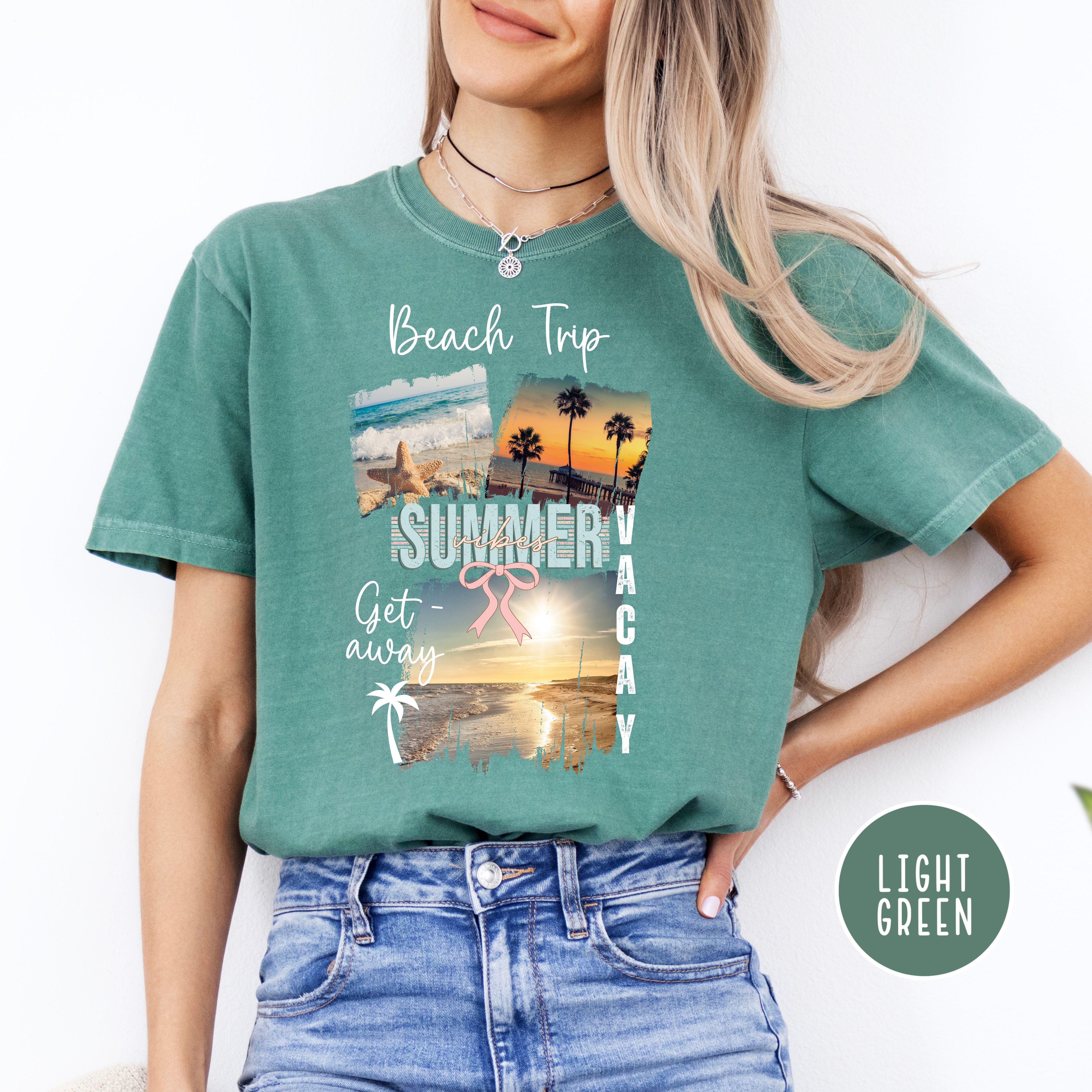 Beach Trip Scrapbook Shirt, Summer Vacay Comfort Colors® Tee