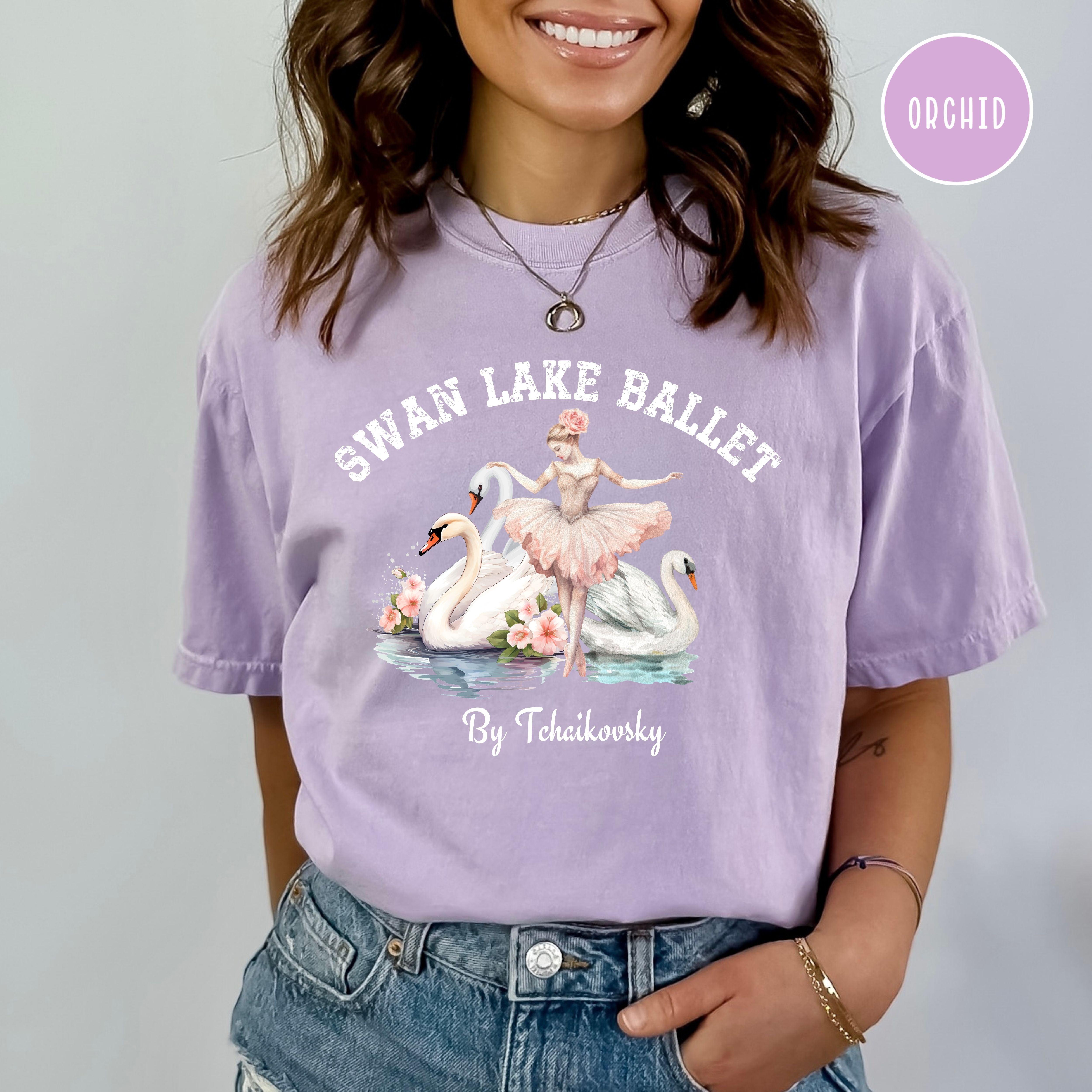 Swan Lake Ballet Comfort Colors® Tee