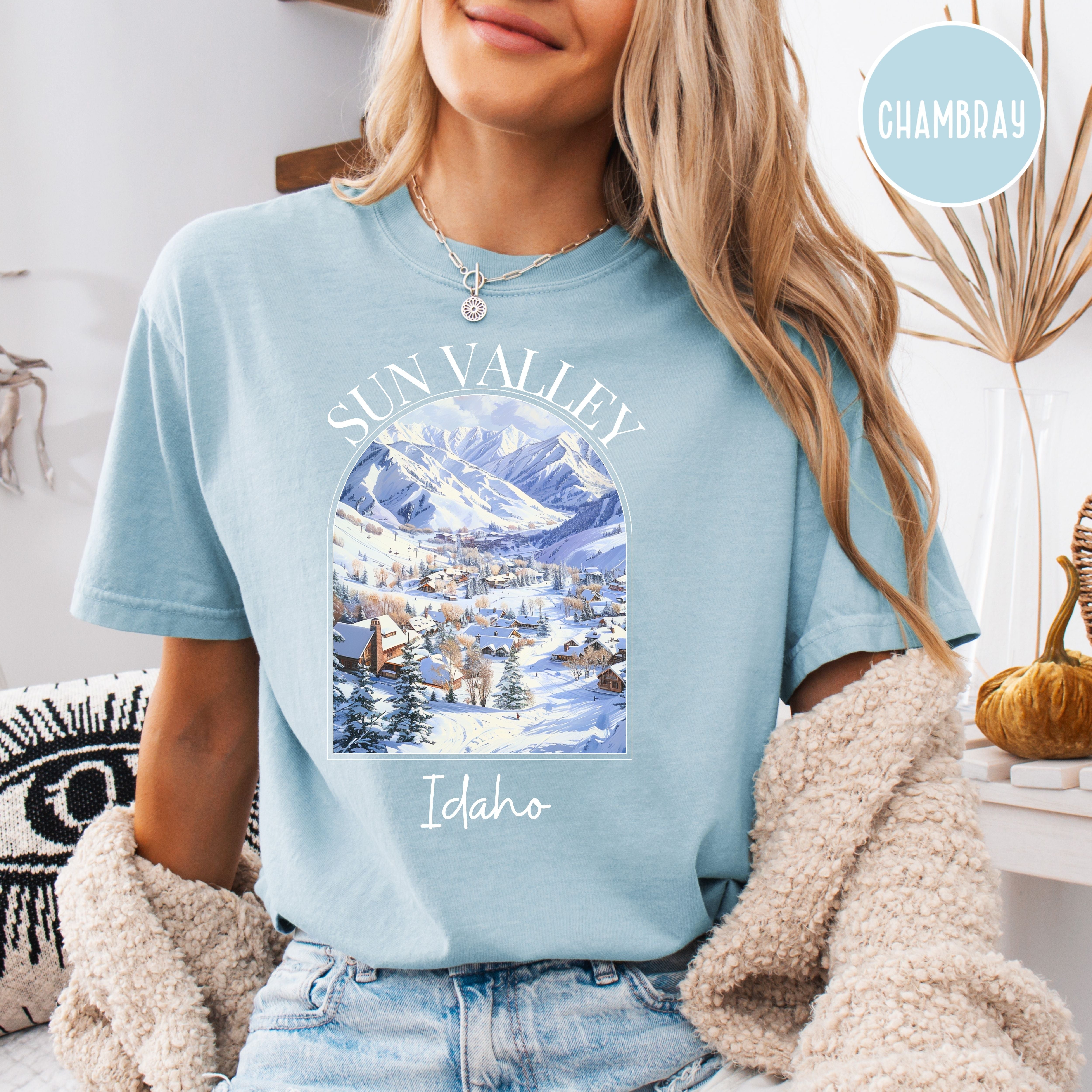 Sun Valley Idaho Comfort Colors® Tee