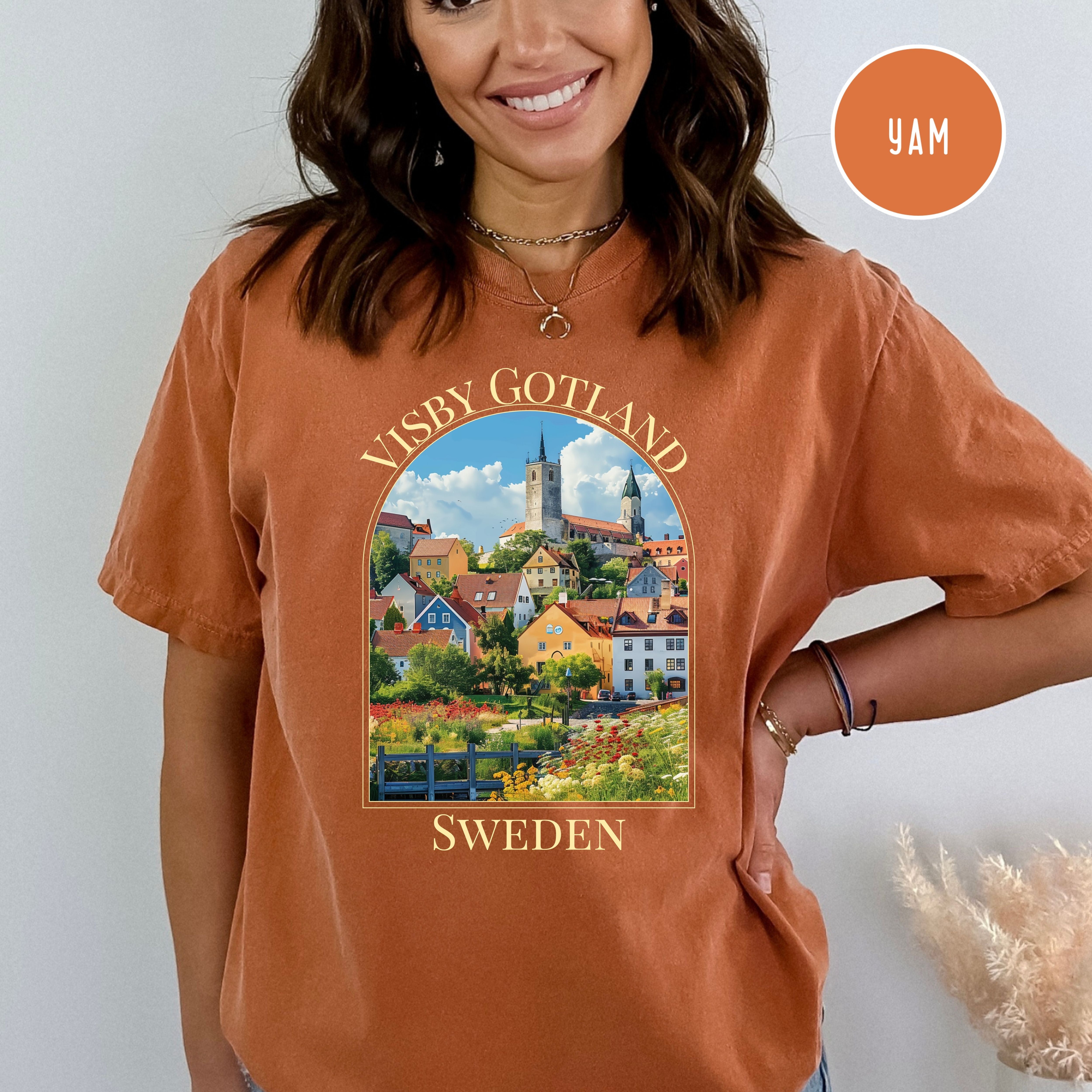 Visby Gotland Sweden Comfort Colors® Tee