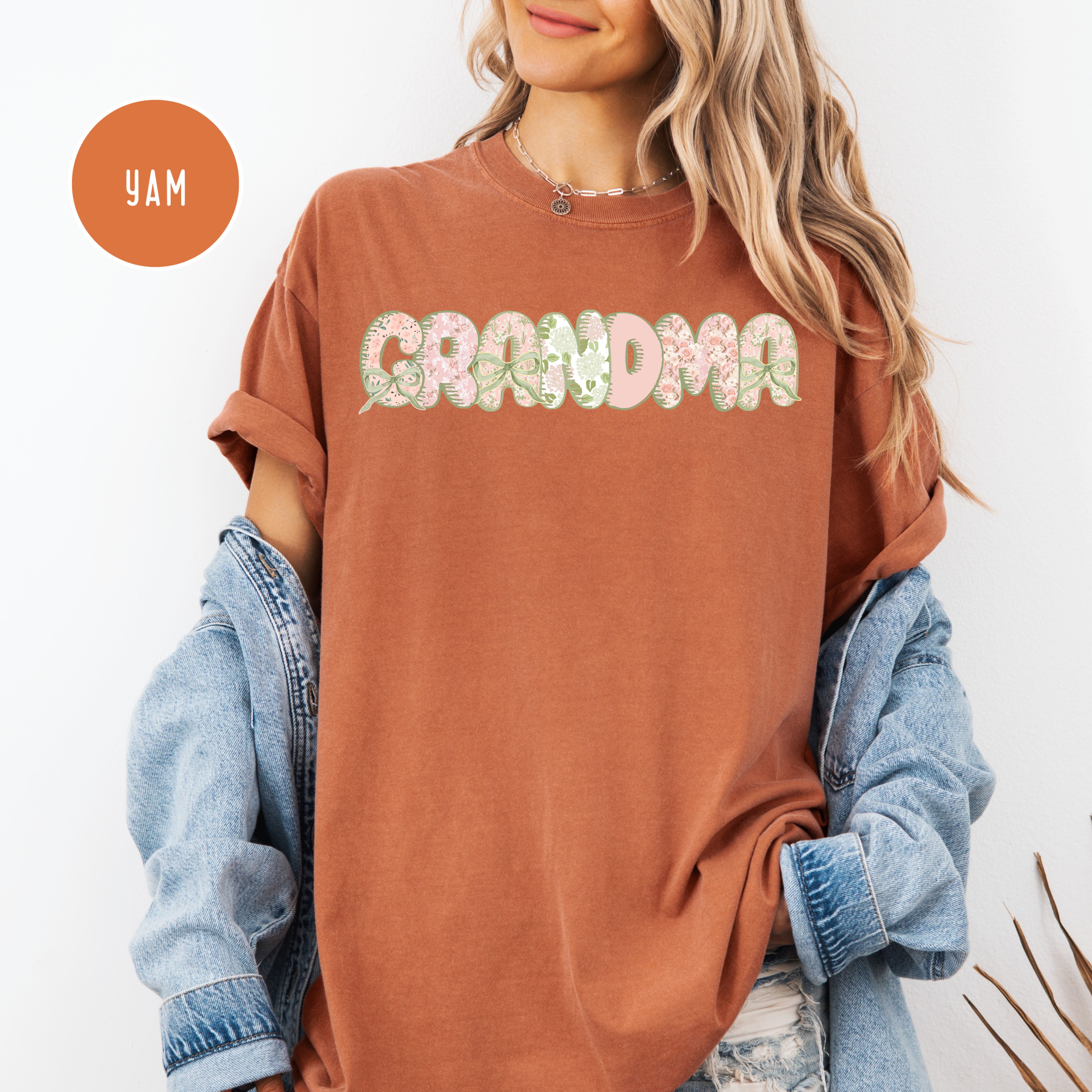 Soft Pastel Coquette Grandma Comfort Colors Tee